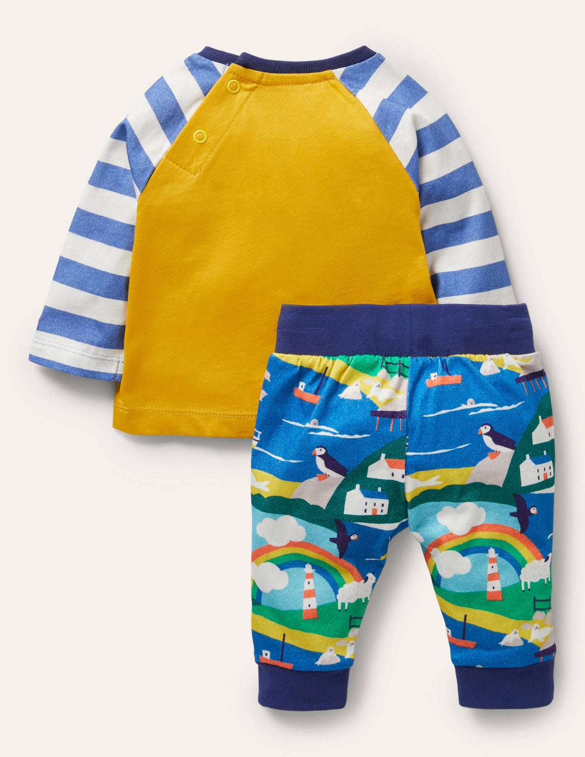 Appliqué Jersey Playset-Multi Coastal Scene - Image 2