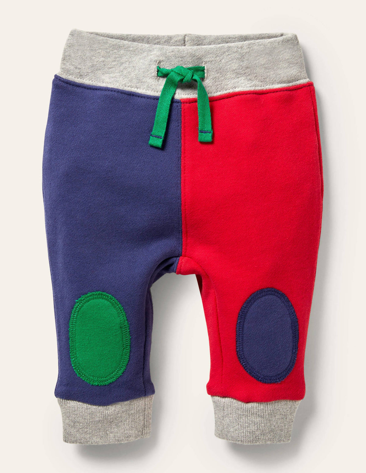 Hotchpotch Jersey Bottom-Strawberry Red/Starboard Blue - Image 1