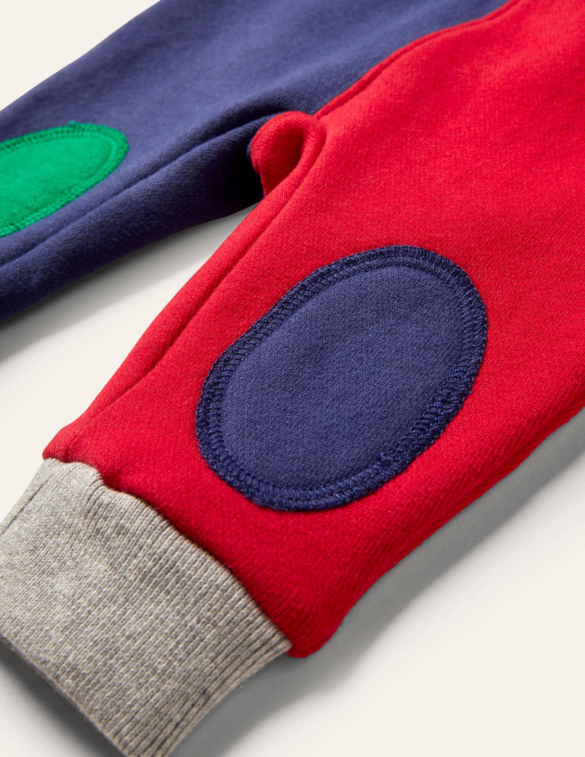 Hotchpotch Jersey Bottom-Strawberry Red/Starboard Blue - Image 3