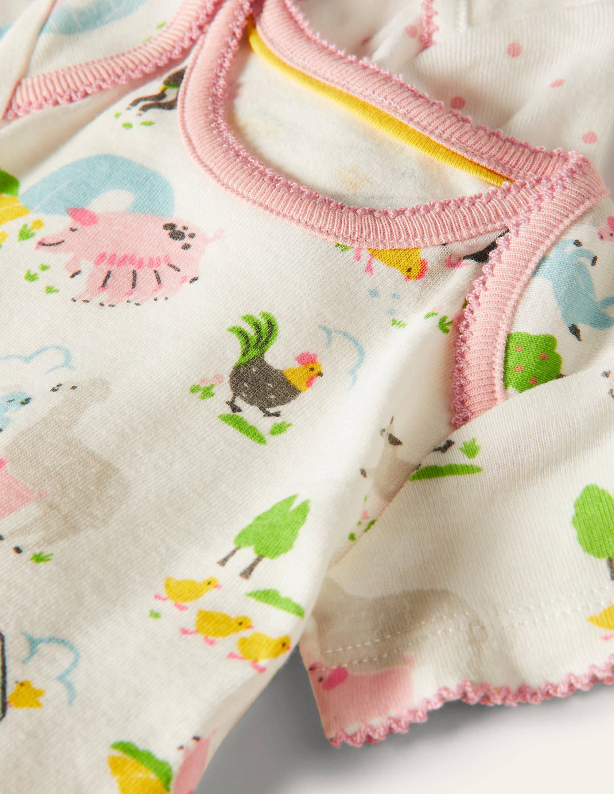 GOTS Organic 7 Piece Gift Set-Multi Farmyard Friends - Image 3