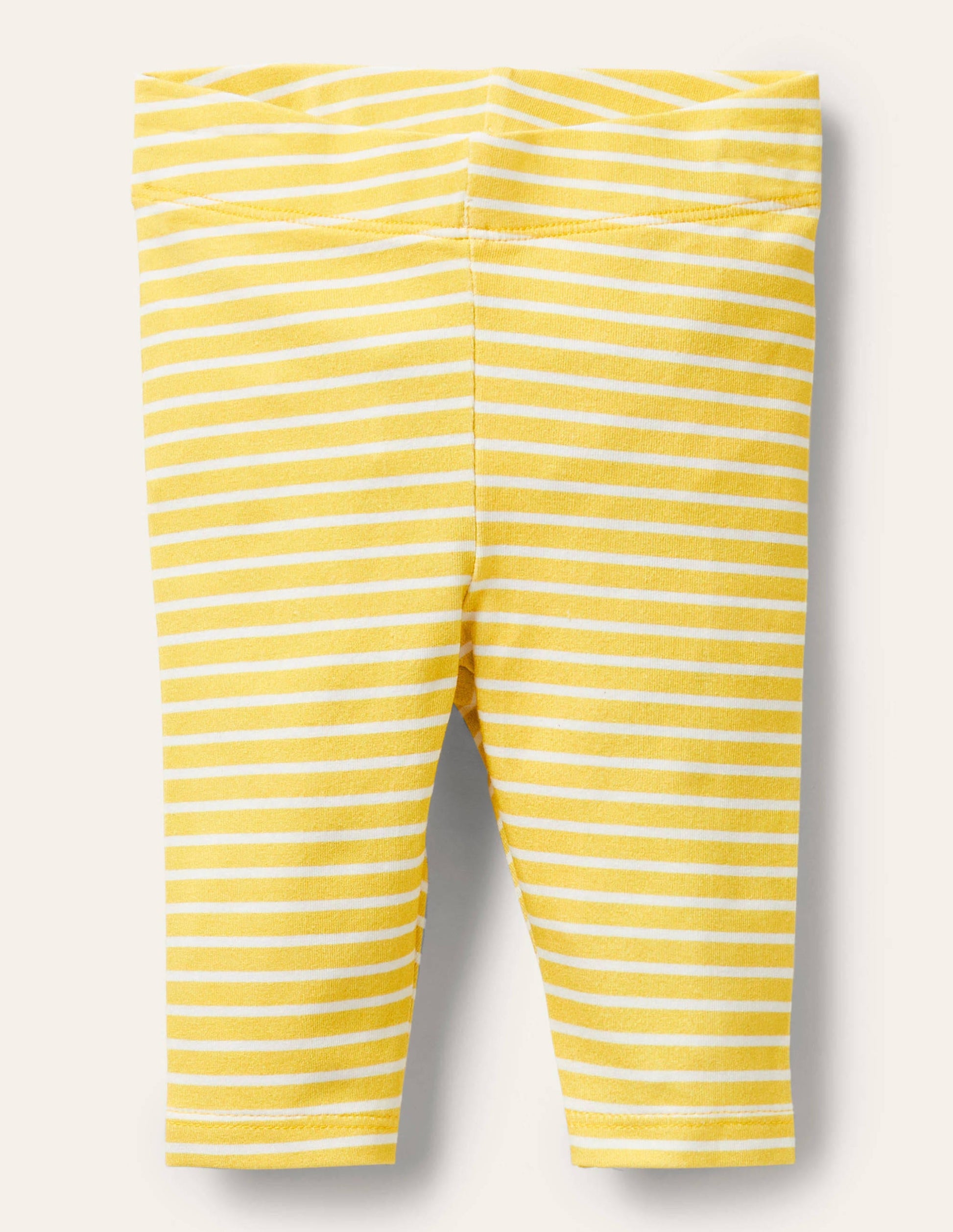 Baby Leggings-Sweetcorn/Ivory-1