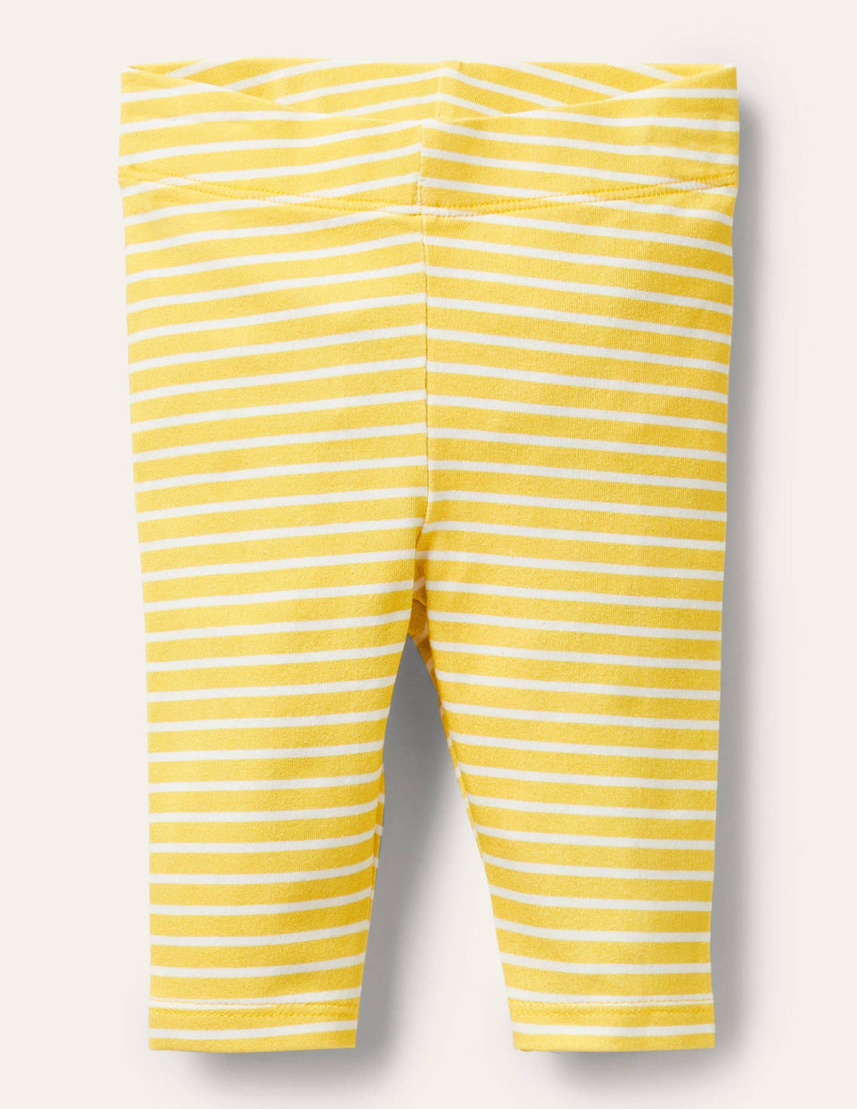Baby Leggings-Sweetcorn/Ivory - Image 1