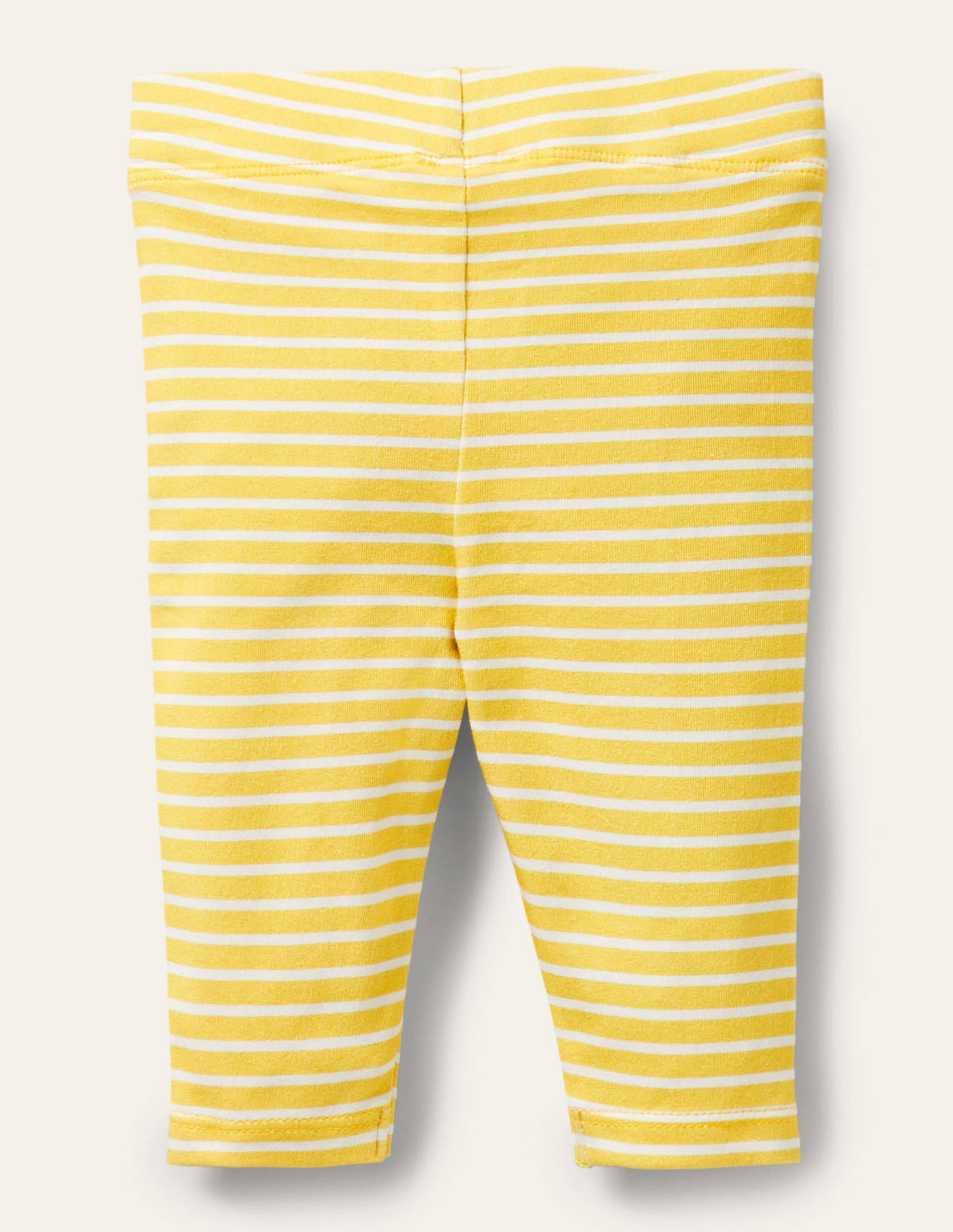 Baby Leggings-Sweetcorn/Ivory - Image 2