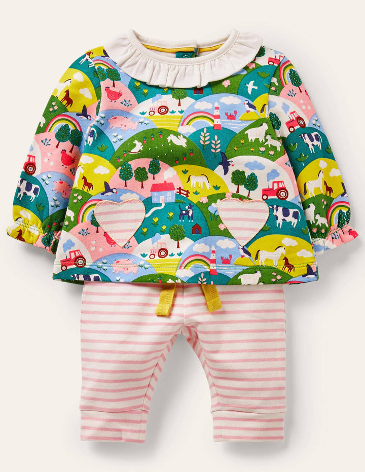 Supersoft Jersey Playset-Multi Coastal Farm