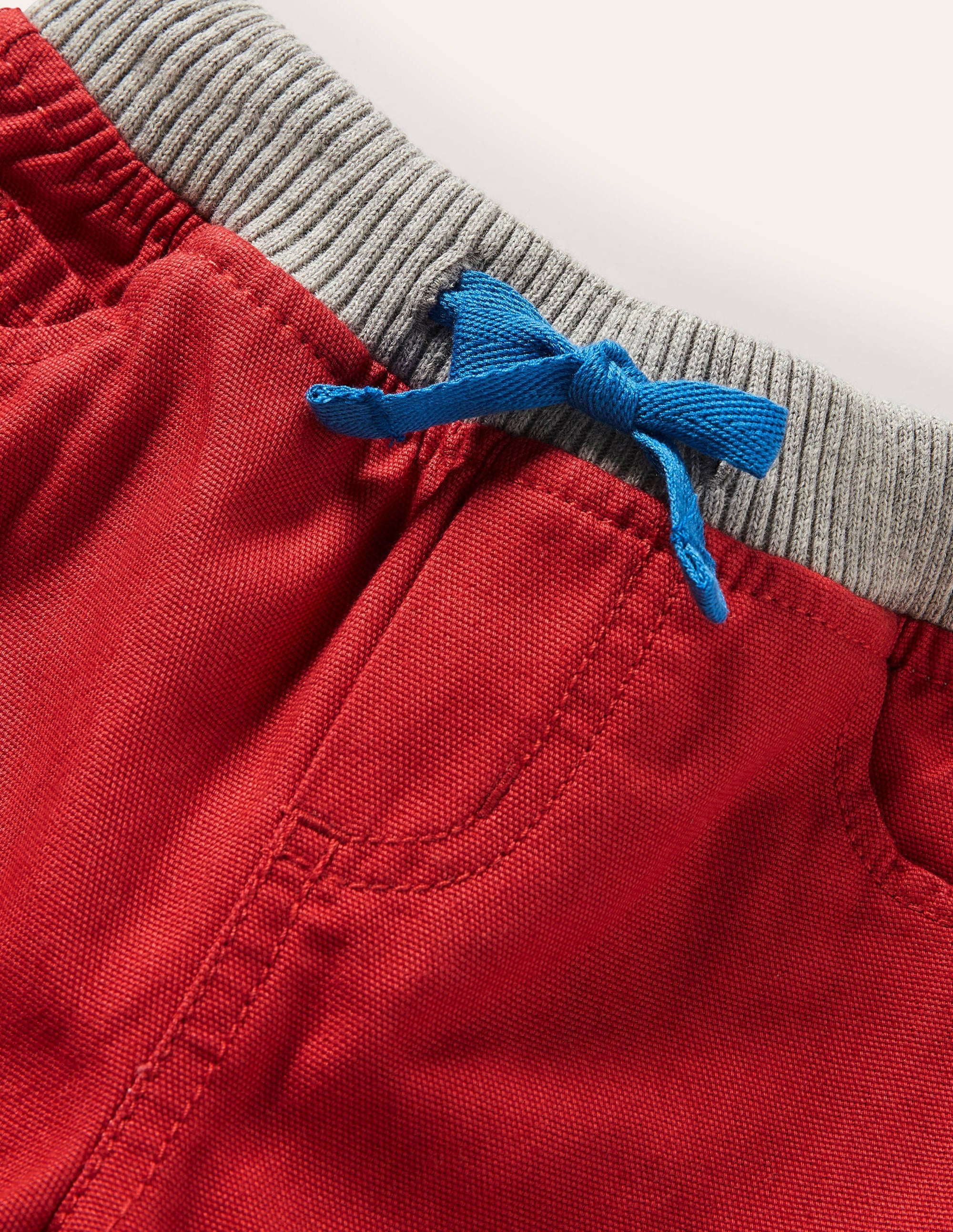 Roll Up Pants-Red - Image 3