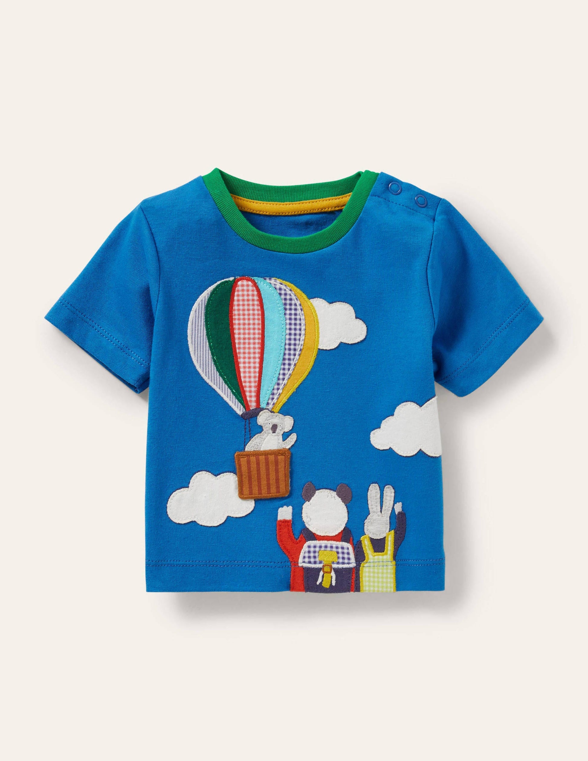 Lift-the-flap Jersey T-shirt-Bright Marina Balloon-2