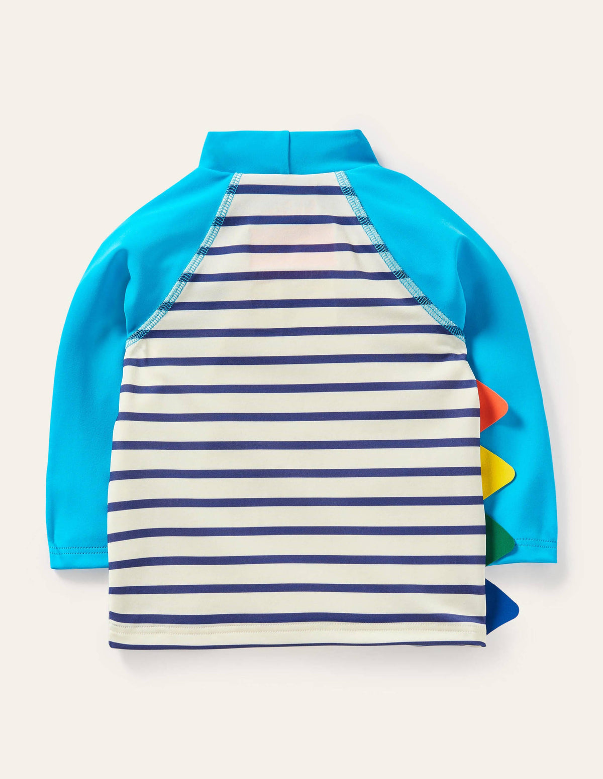 Appliqué Rash Guard-Ivory/Starboard Crocodile - Image 2