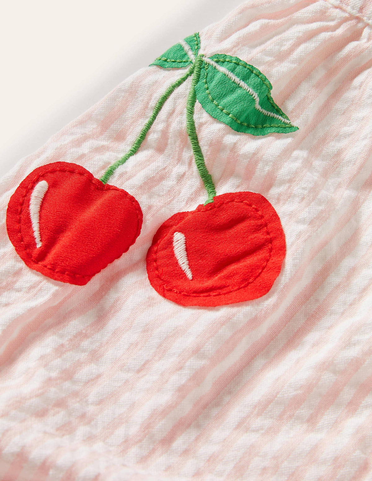 Cherry Romper set-Molly Mahon Cherries-3