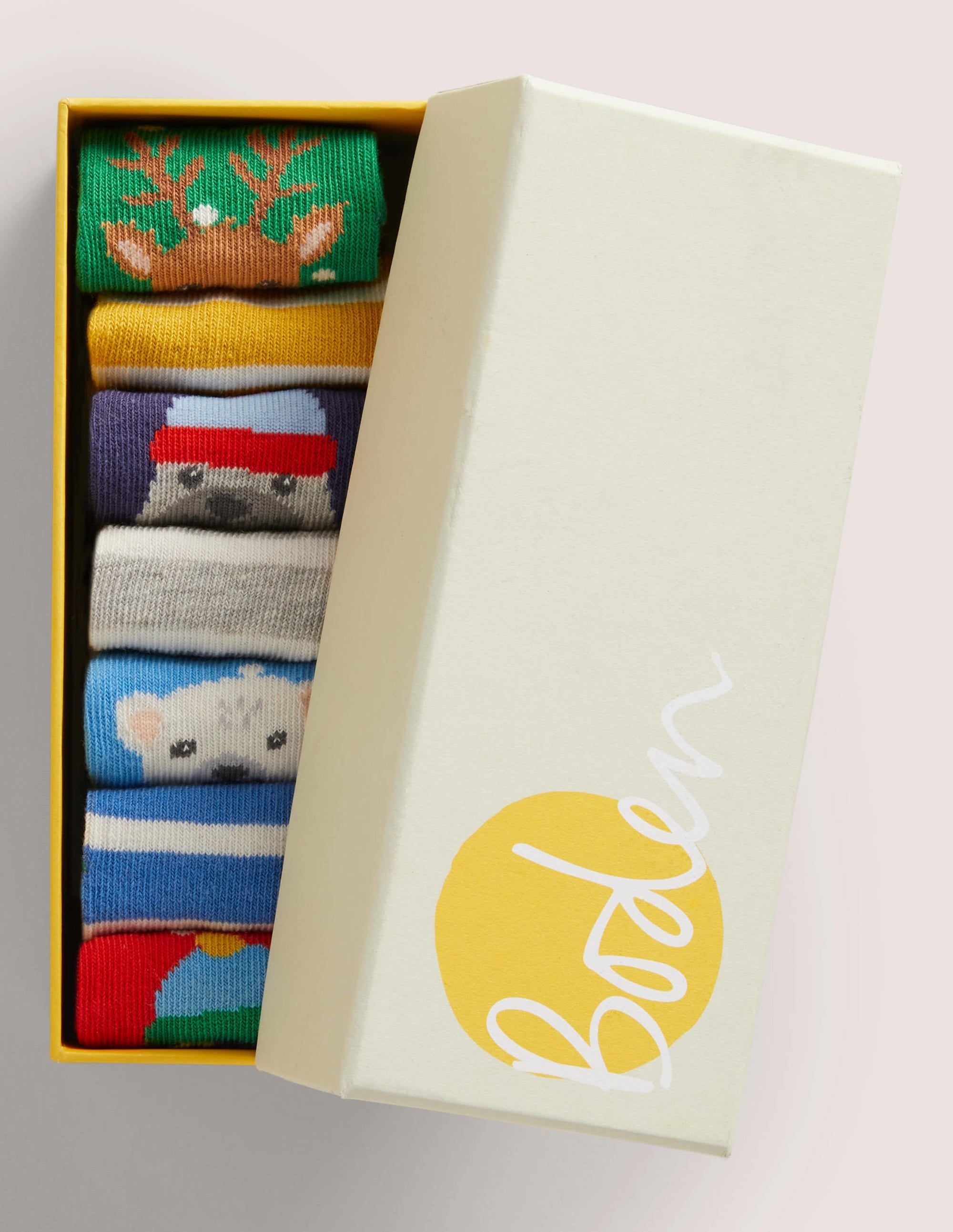 Socks 7 Pack-Winter Multi - Image 2