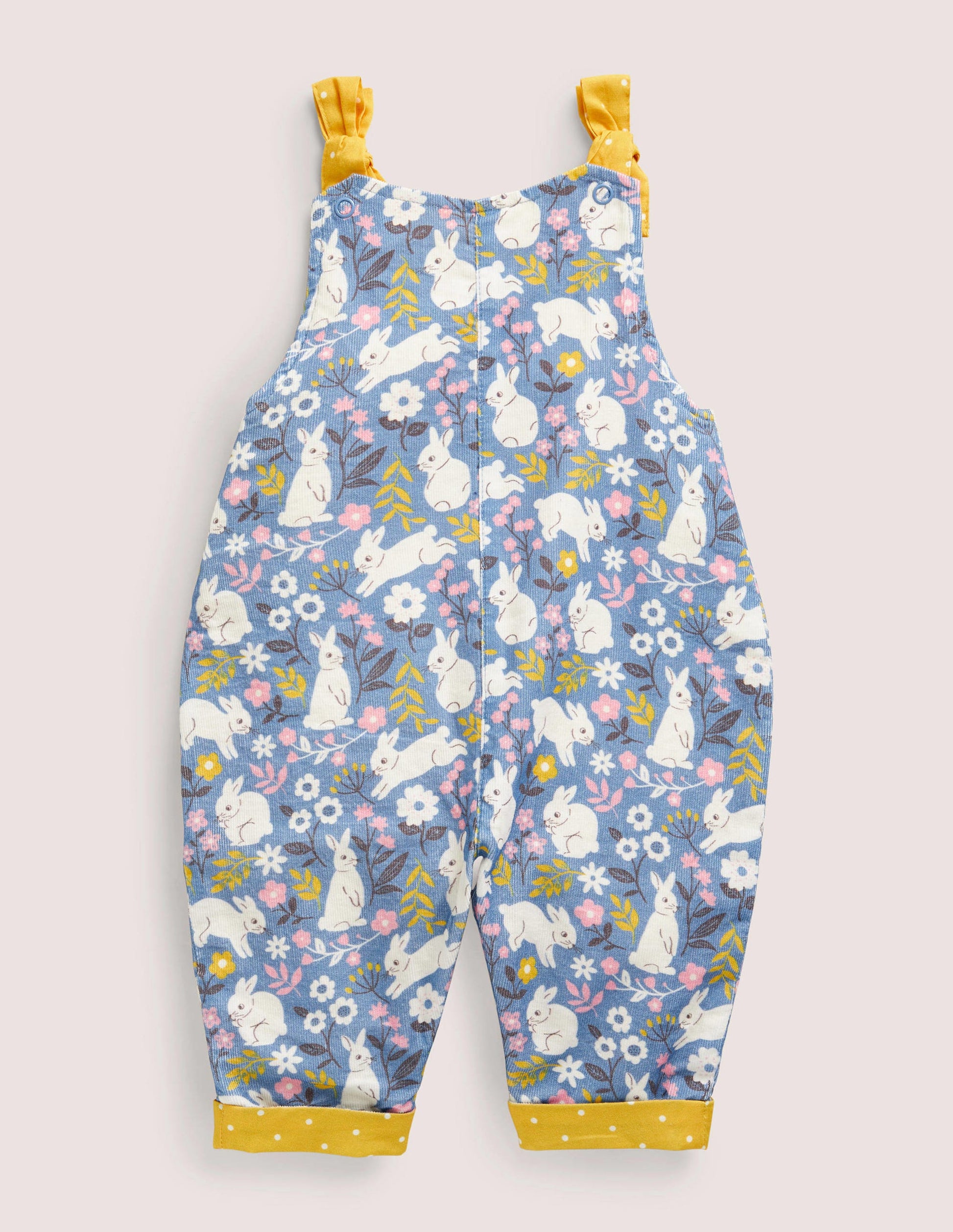 Cord Overalls-Riviera Blue Bunny Field-2