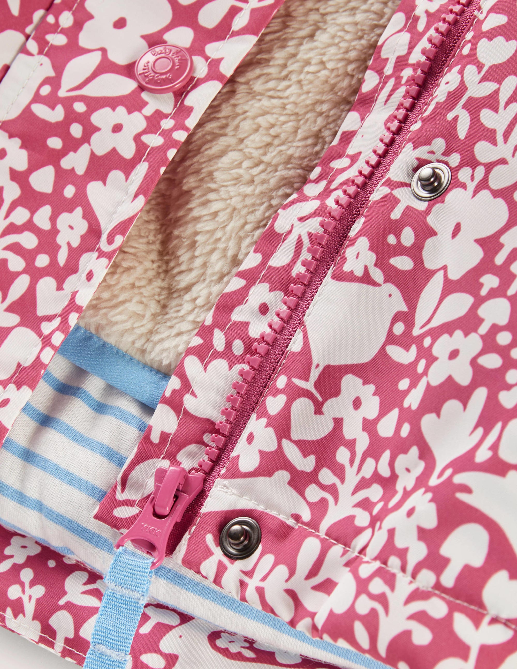 Pink Woodland 3-in-1 Hooded Coat-Sweet Pink Woodland - Image 3