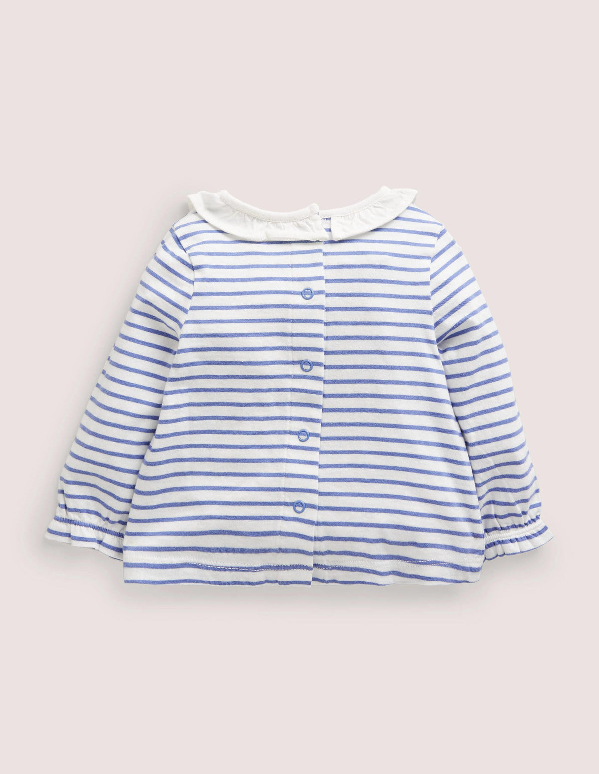 Pumpkin Stripe Lift-the-Flap Halloween Top-Blue/Orange Pumpkin-2