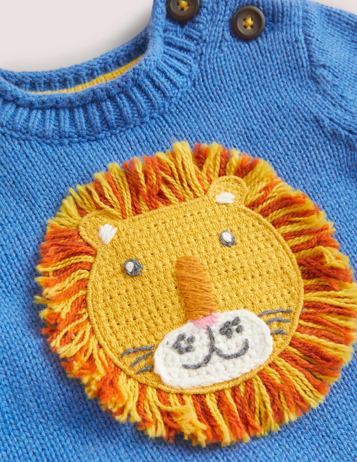 Fun Sweater-Elizabethan Blue Lion - Image 3