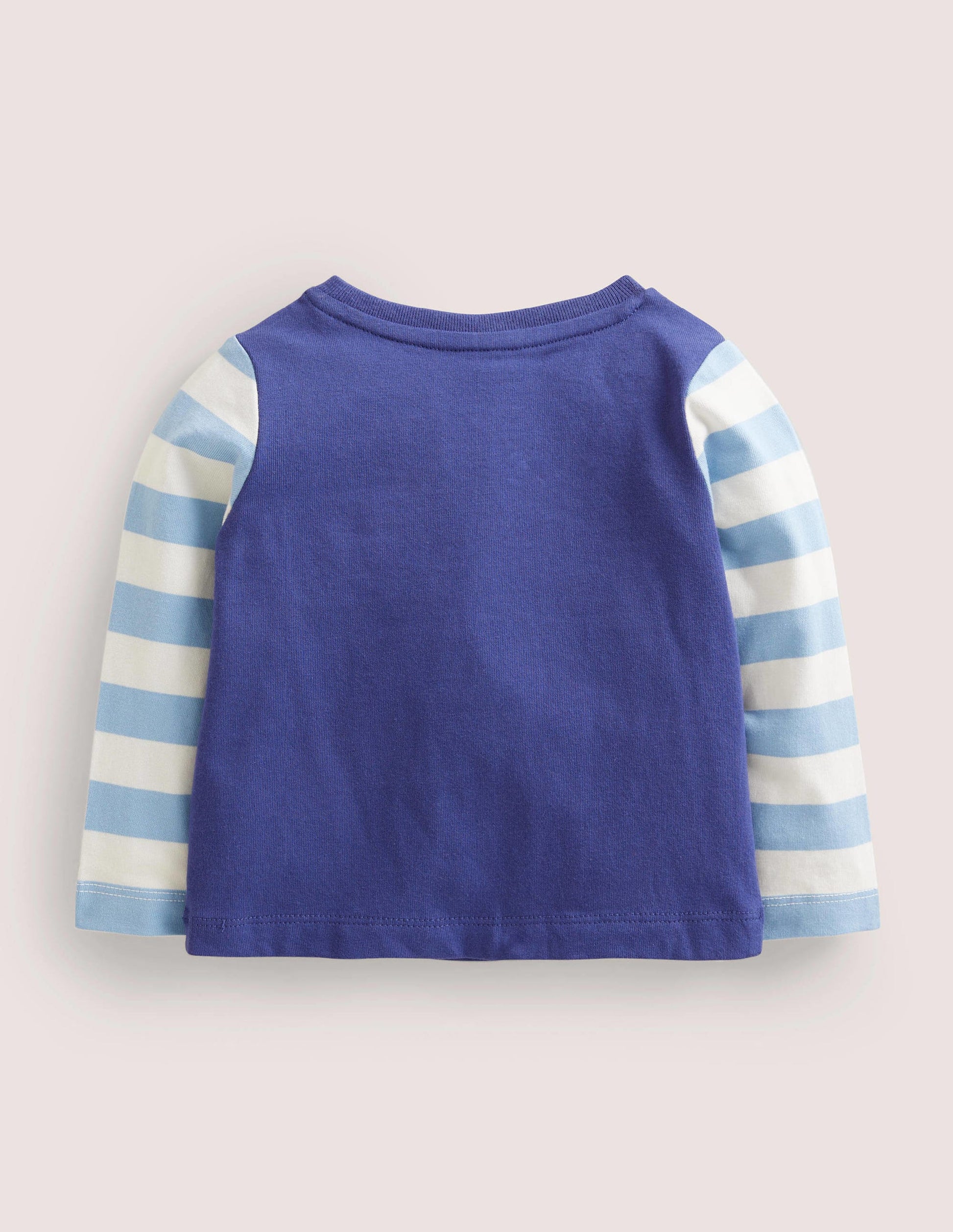 Hugging Logo T-Shirt-Starboard Blue Polar Bear-2