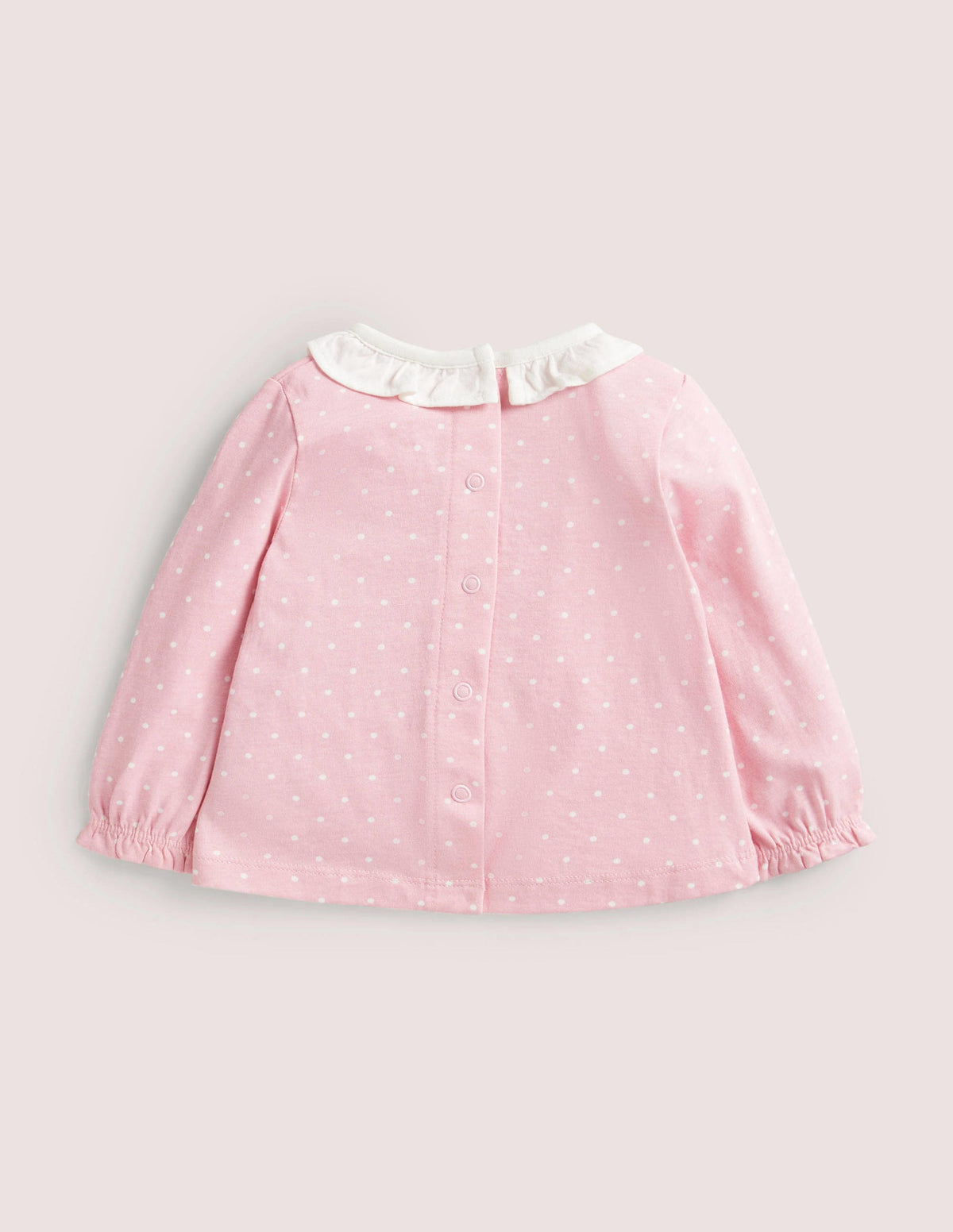 Appliqué Graphic T-Shirt-Cameo Pink Spot Deer-2