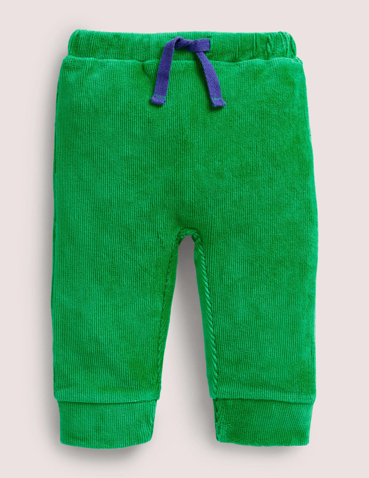 Jersey Cord Leggings-Highland Green - Image 1
