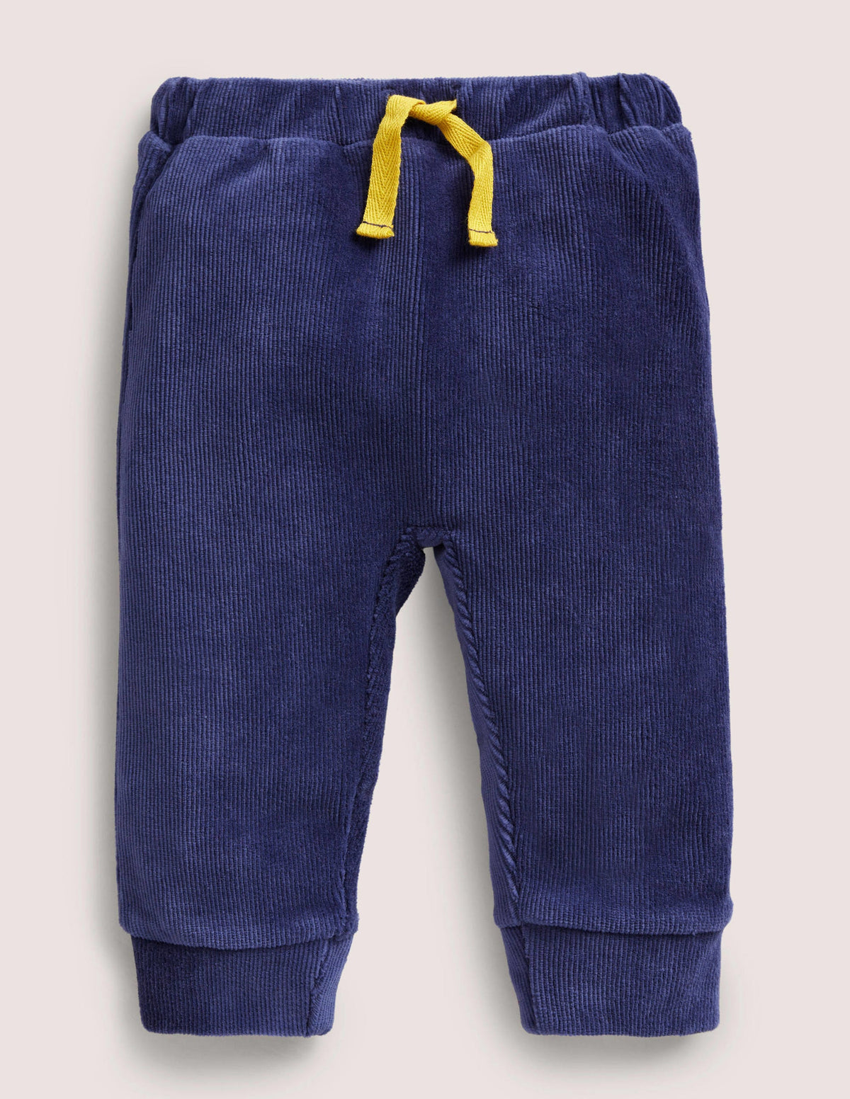 Jersey Cord Leggings-Starboard Blue-1