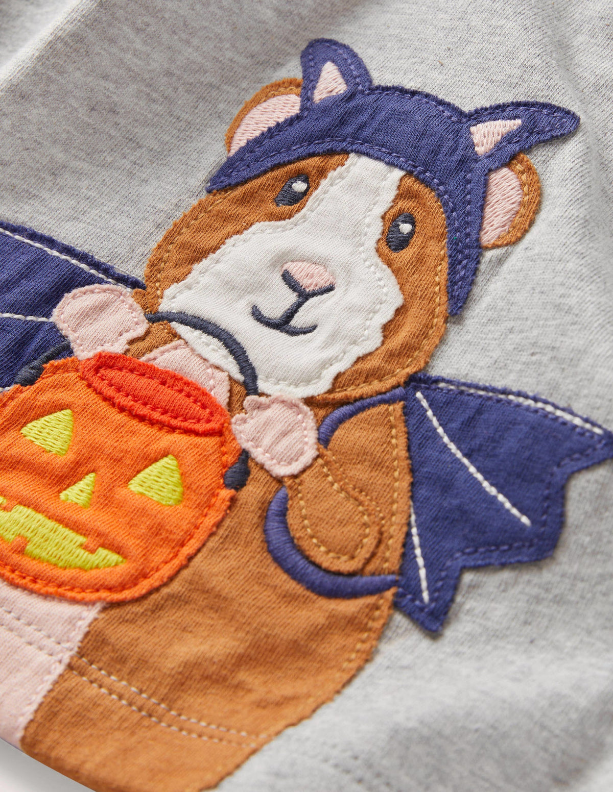 Halloween T-Shirt-Grey Guinea Pig Halloween-3