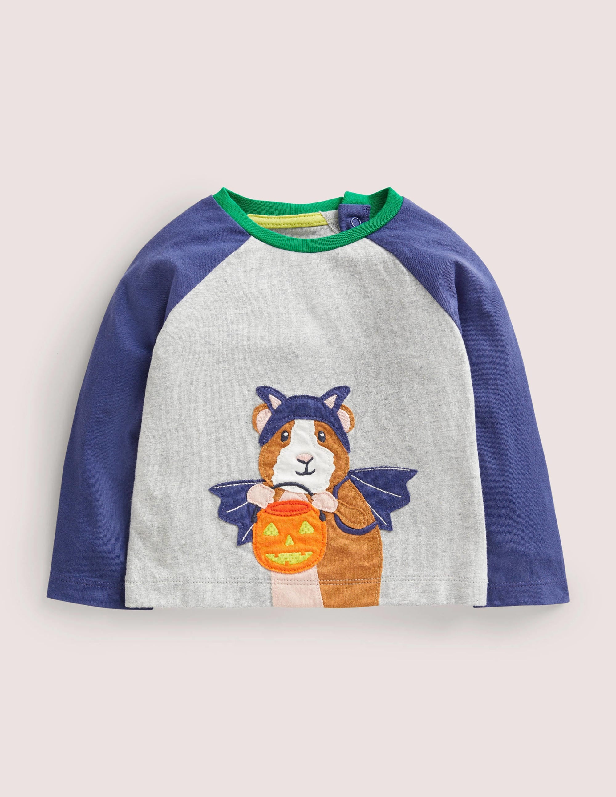 Halloween T-Shirt-Grey Guinea Pig Halloween - Image 1
