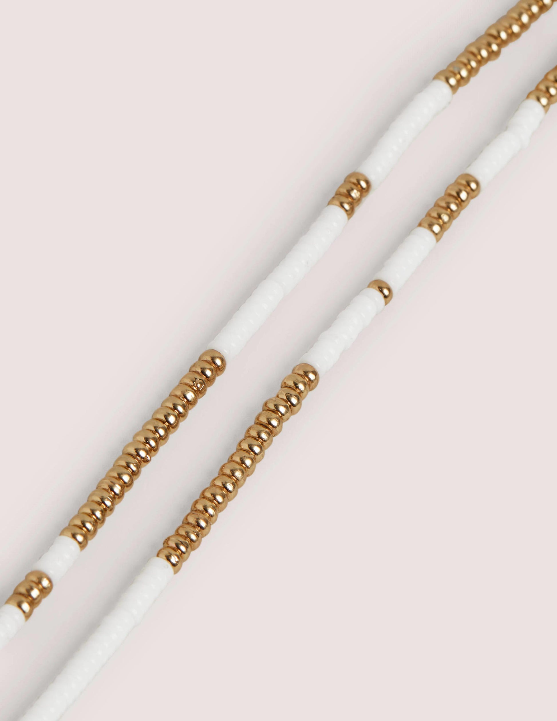 Beaded Necklace-Ivory-2