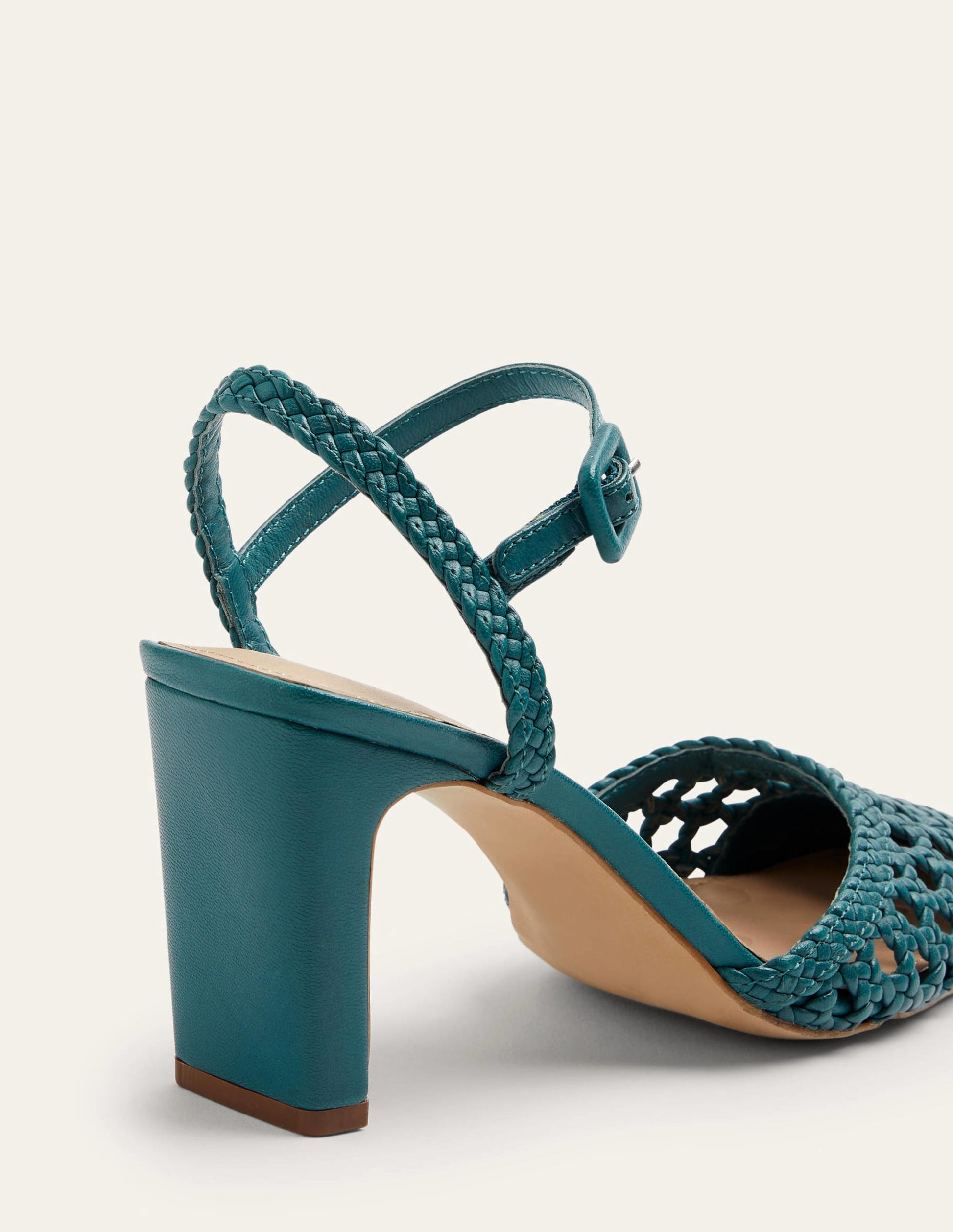 Ellie Woven Slingback Heels-Chesapeake Bay-2