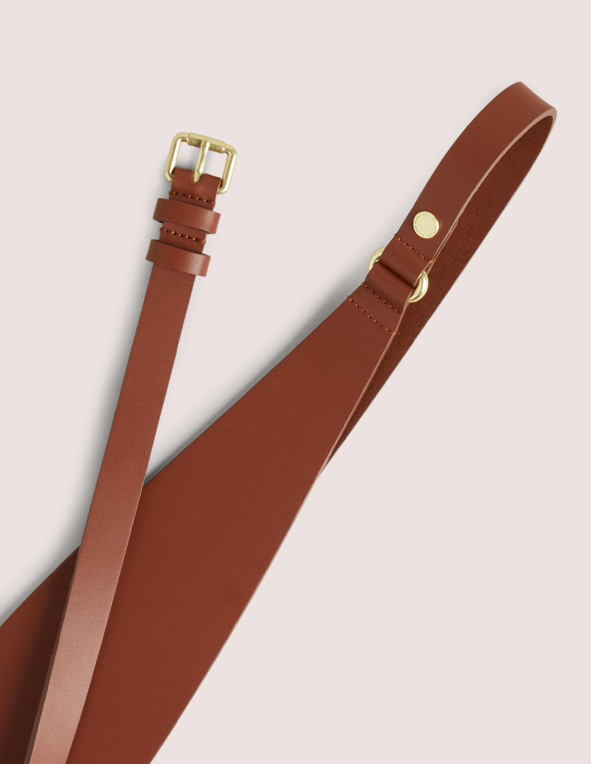 Wide Wrap Waist Belt-Tan-2
