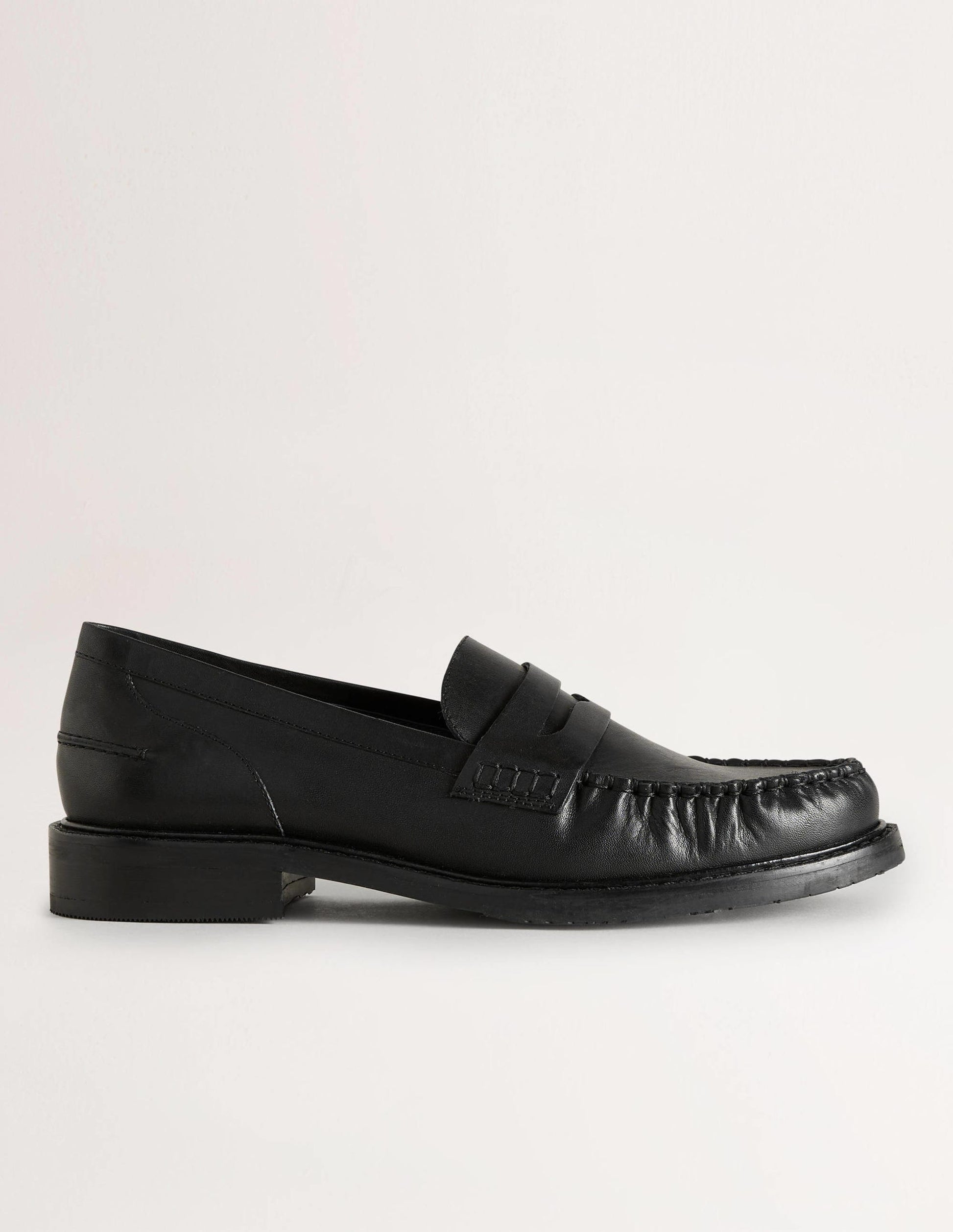 Classic Moccasin Loafers-Black-2