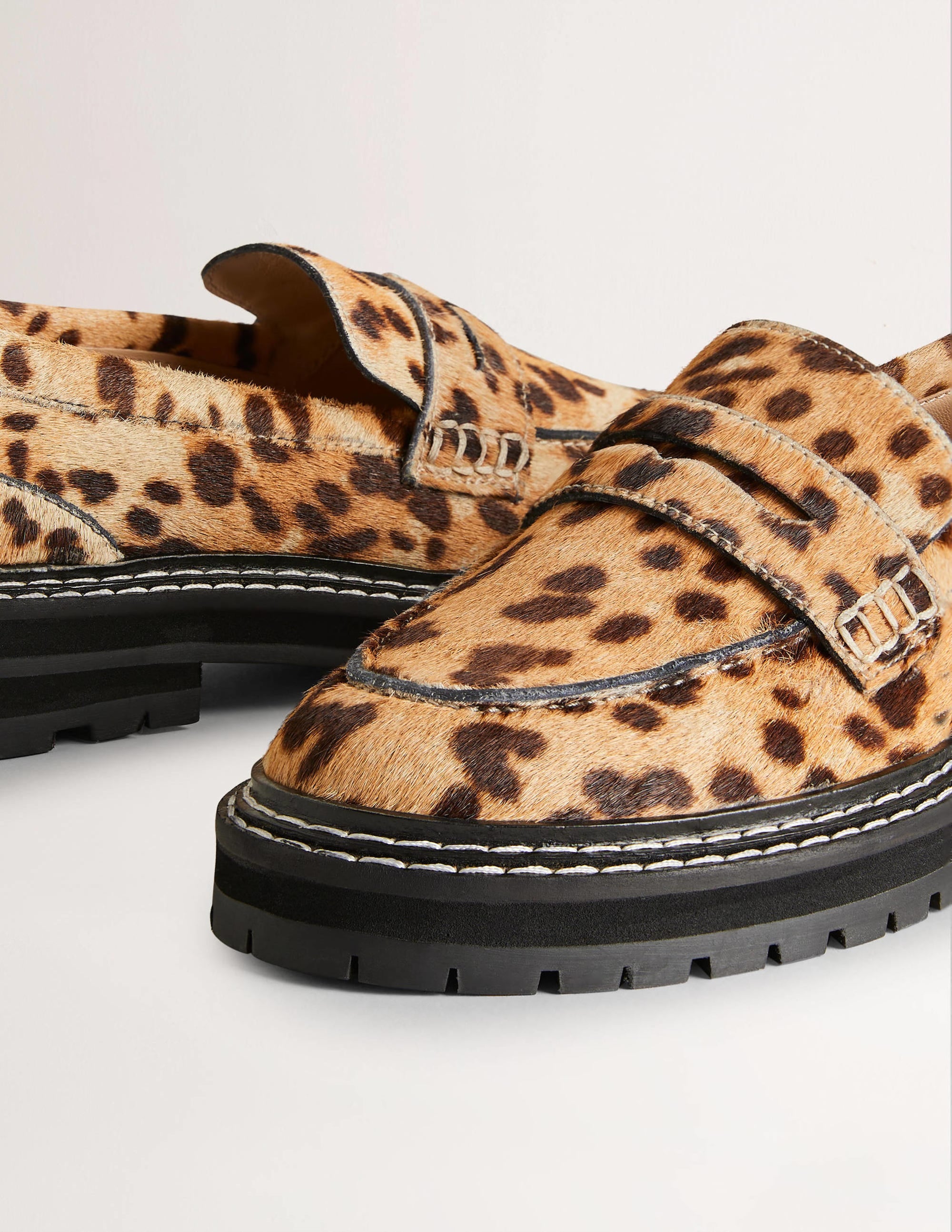 Chunky Loafers-Leopard - Image 4