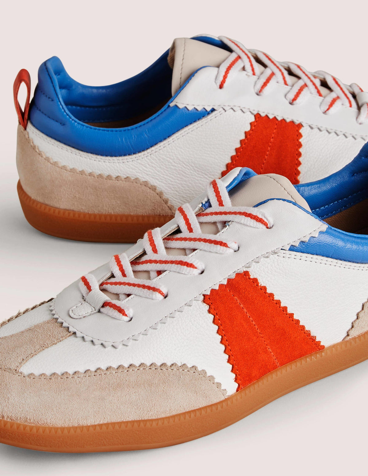 Erin Retro Tennis Trainers-Rocket Red/ Riviera-3
