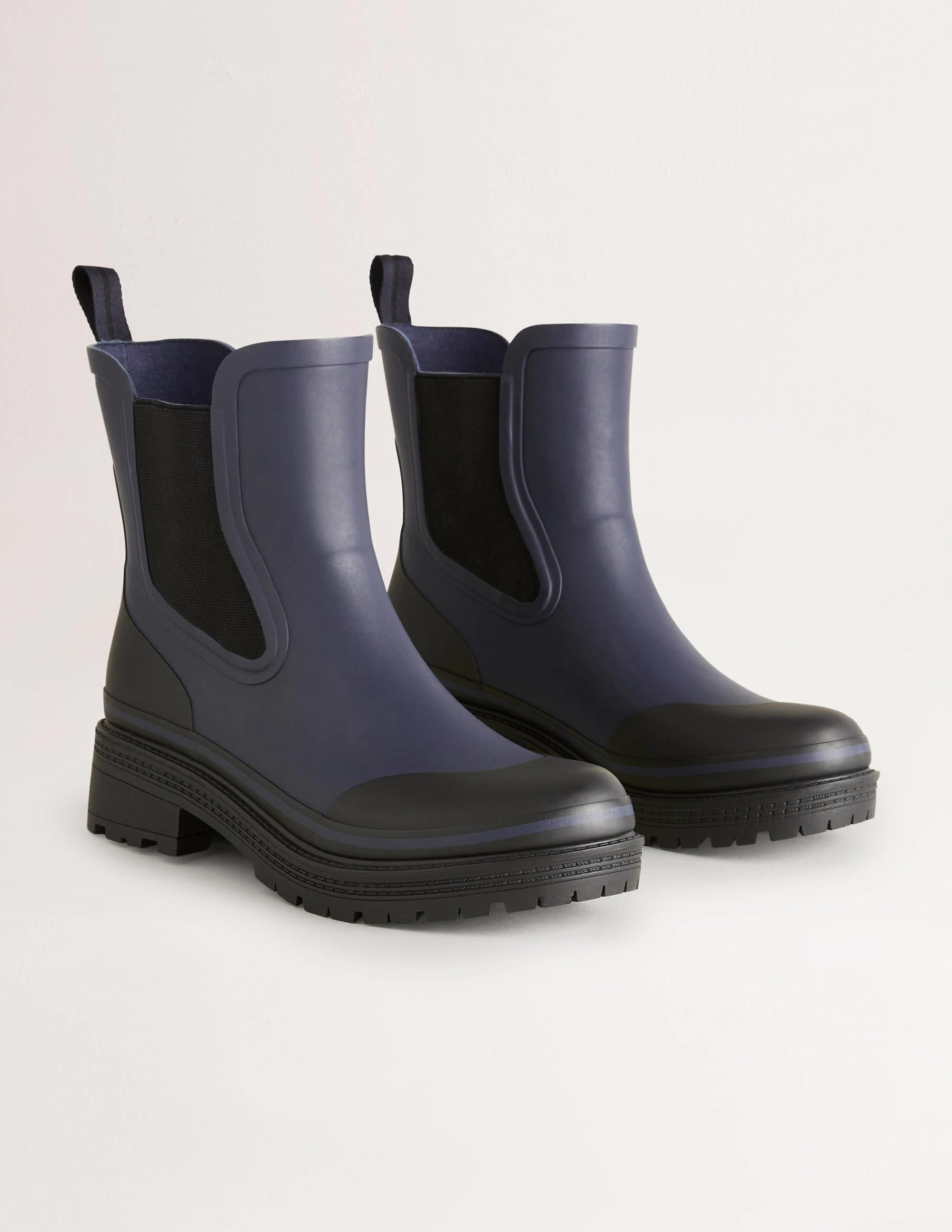 Chelsea Wellington Boots-Navy - Image 2