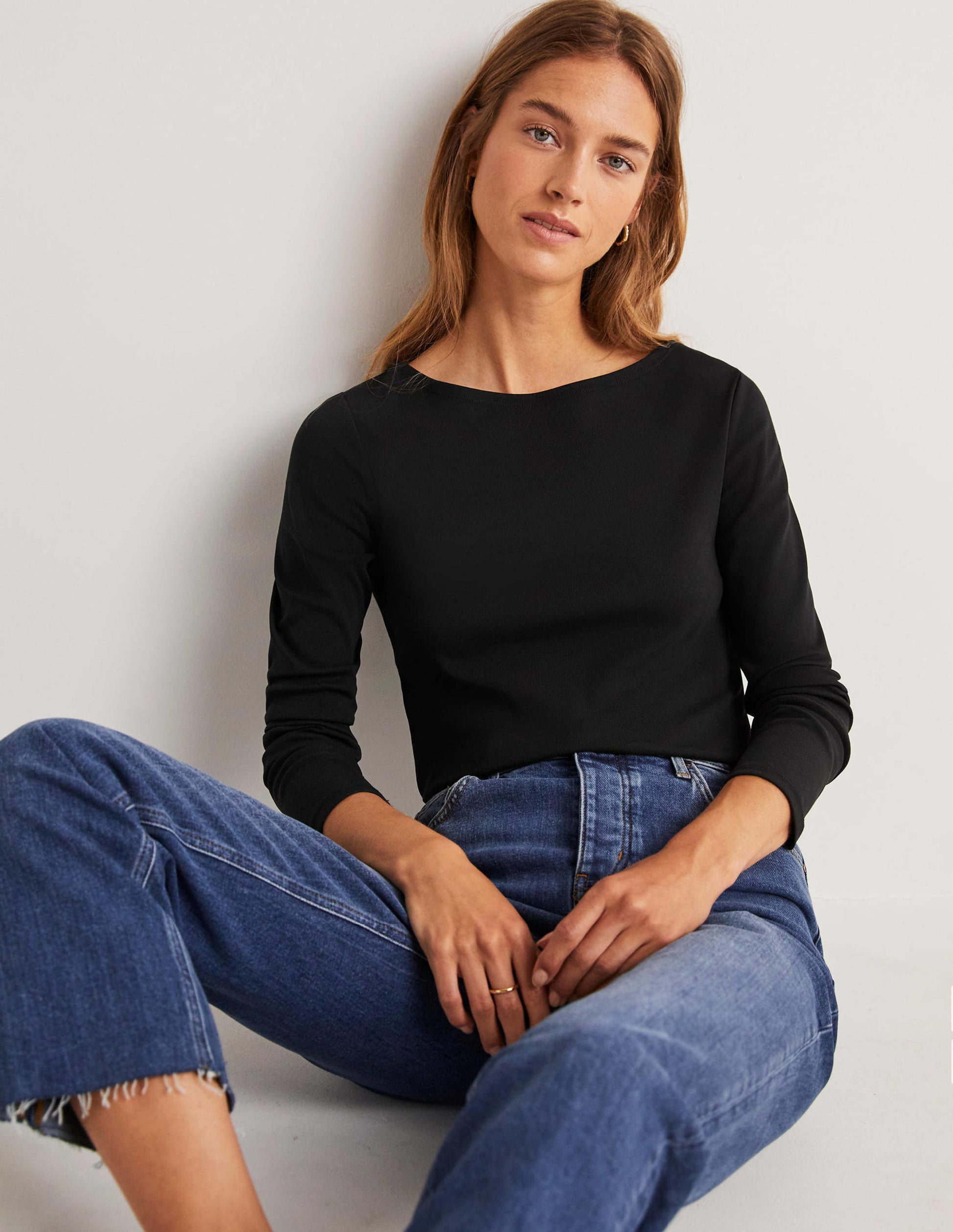 Essential Boatneck Top-Black-7