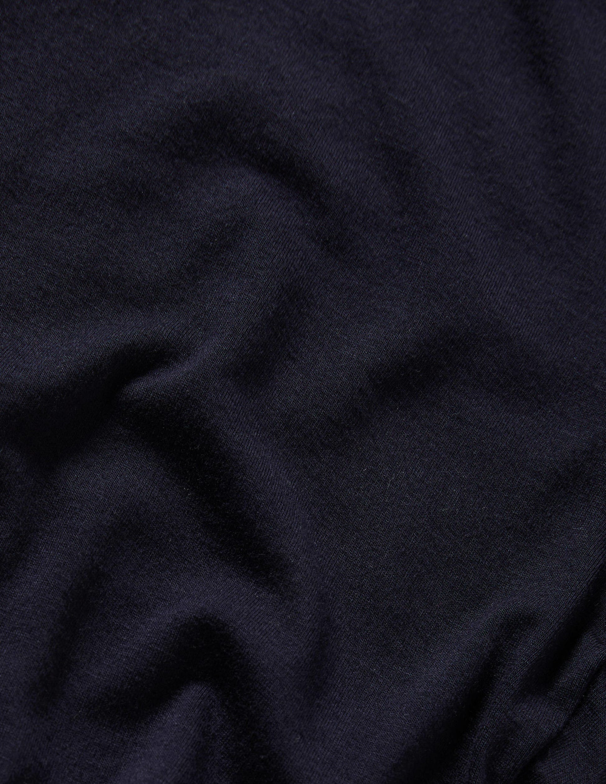 High Rise Crop Jersey Leggings-Navy-9