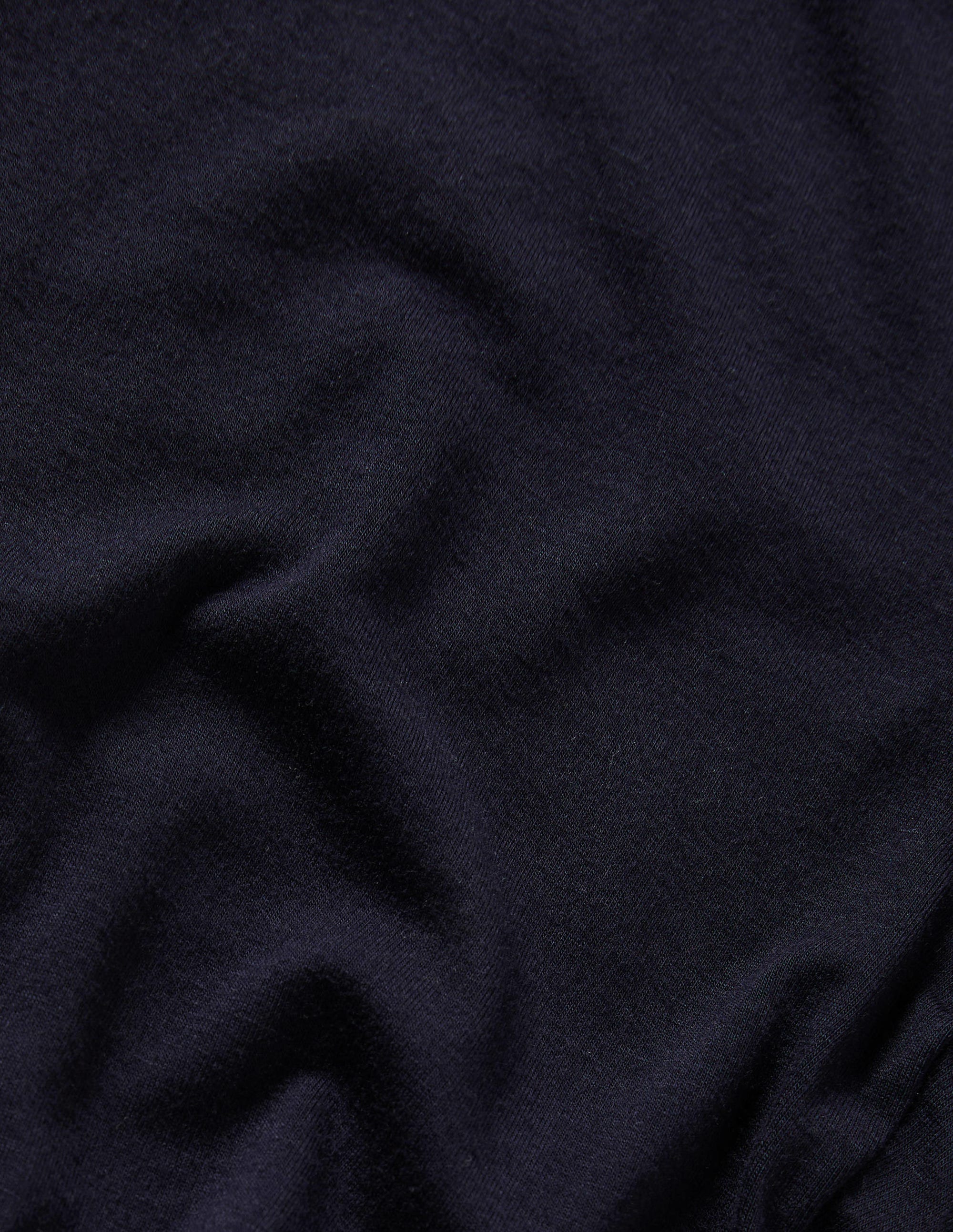 High Rise Crop Jersey Leggings-Navy - Image 9