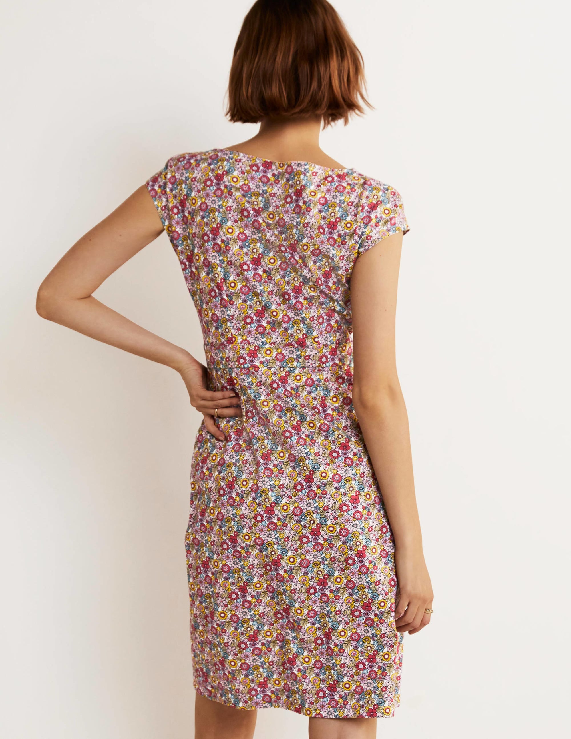 Florrie Jersey Dress-Multi, Bloom Garden - Image 7