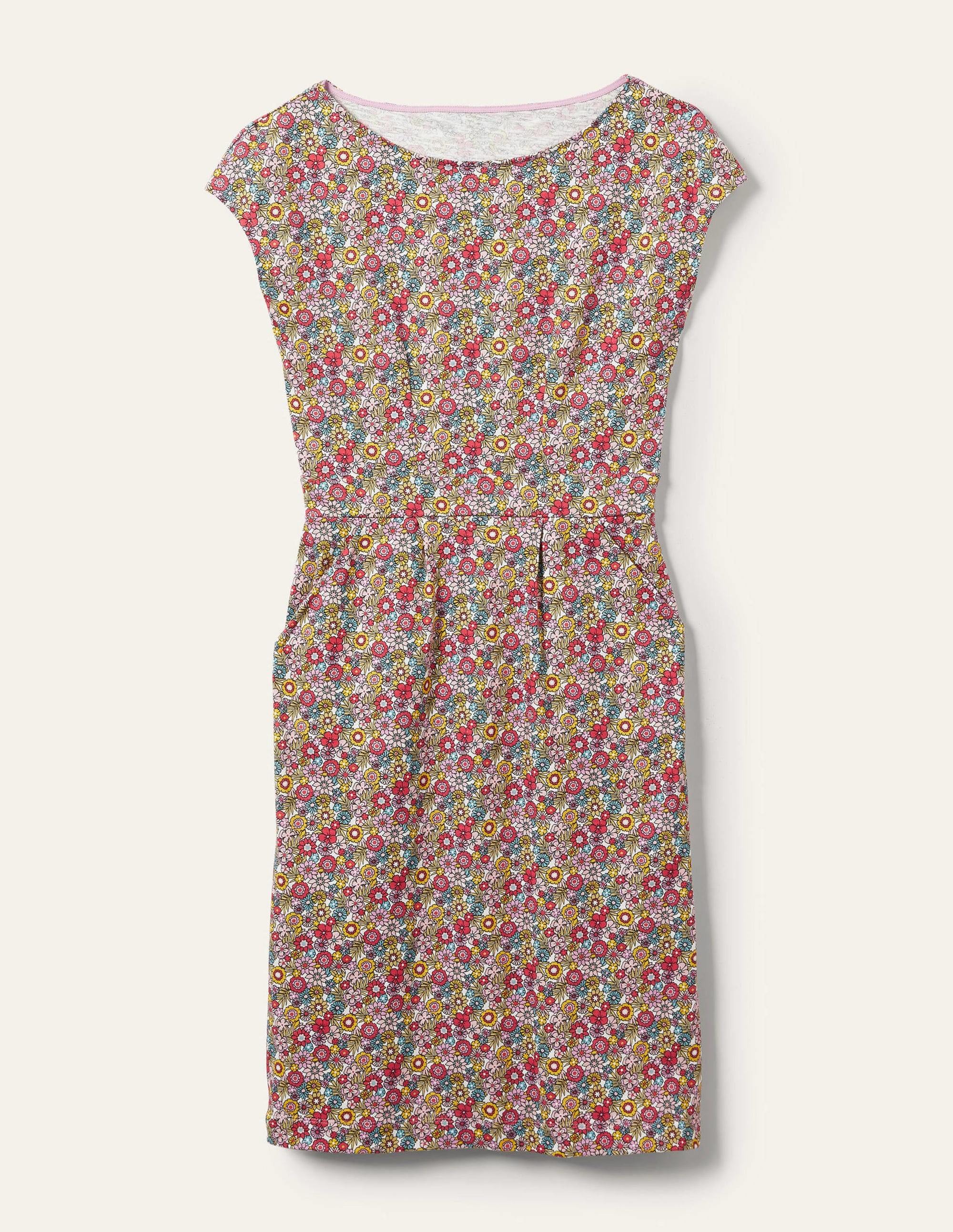 Florrie Jersey Dress-Multi, Bloom Garden - Image 9