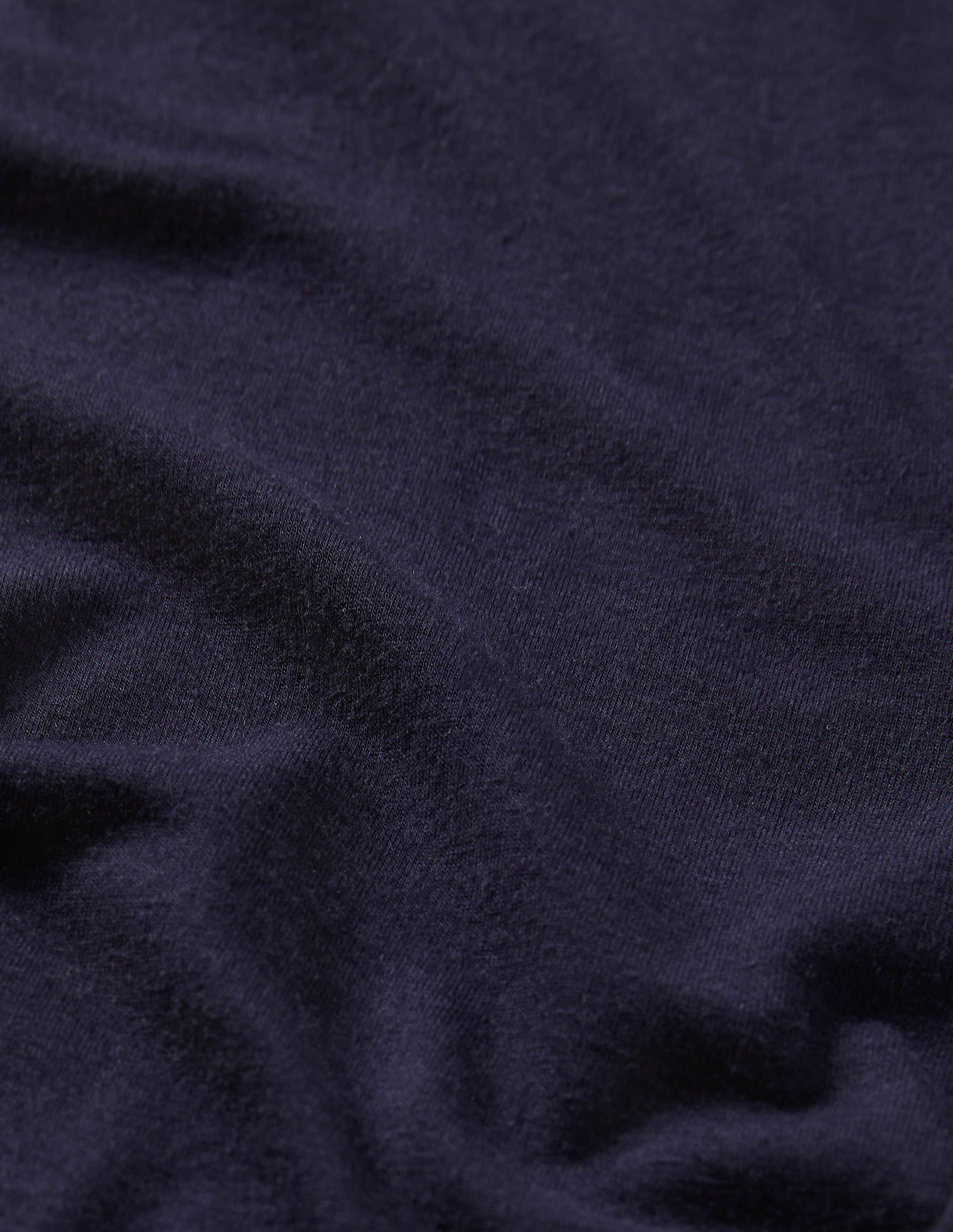 High Rise Jersey Leggings-Navy - Image 9