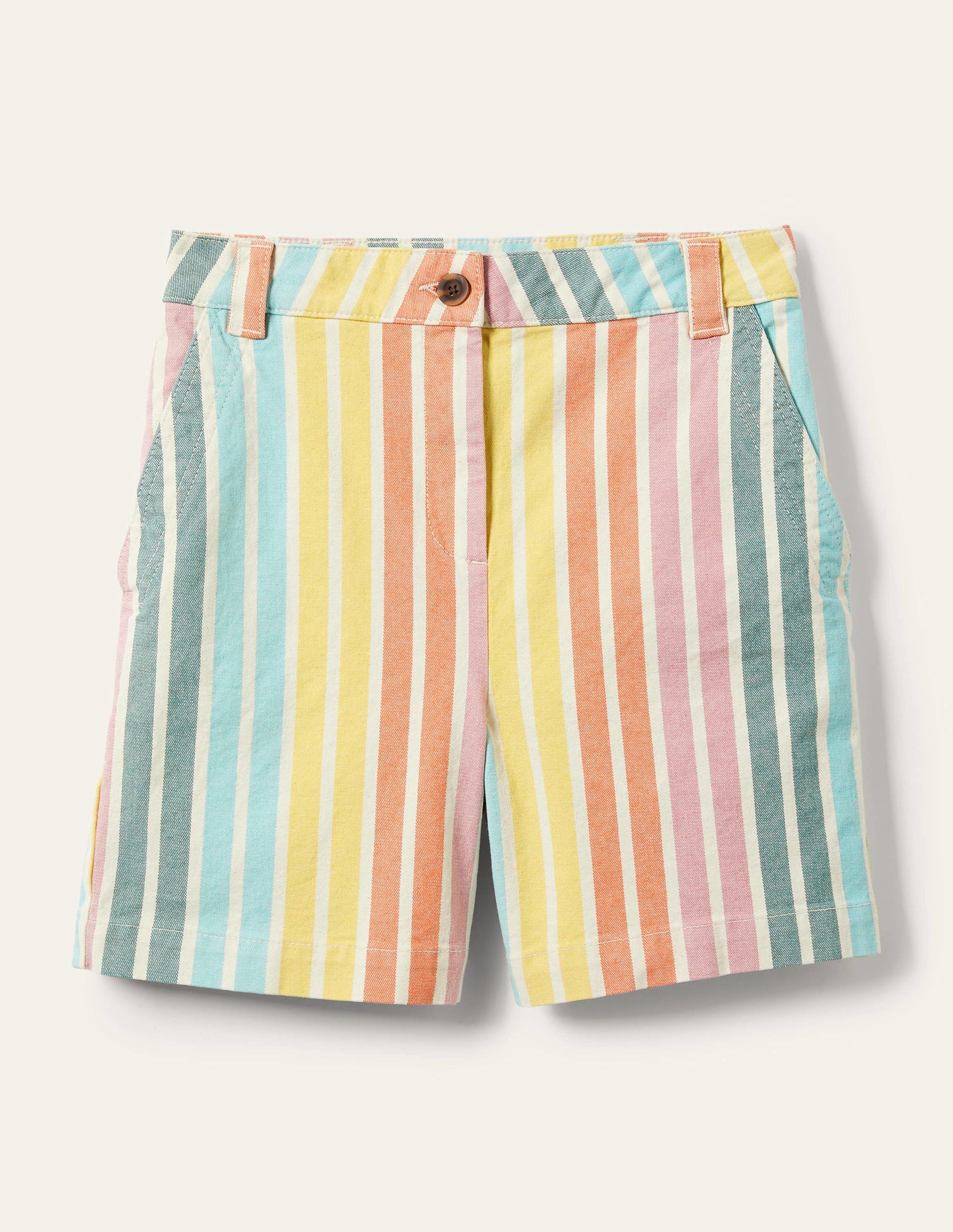 Classic Chino Shorts-Rainbow Stripe-9