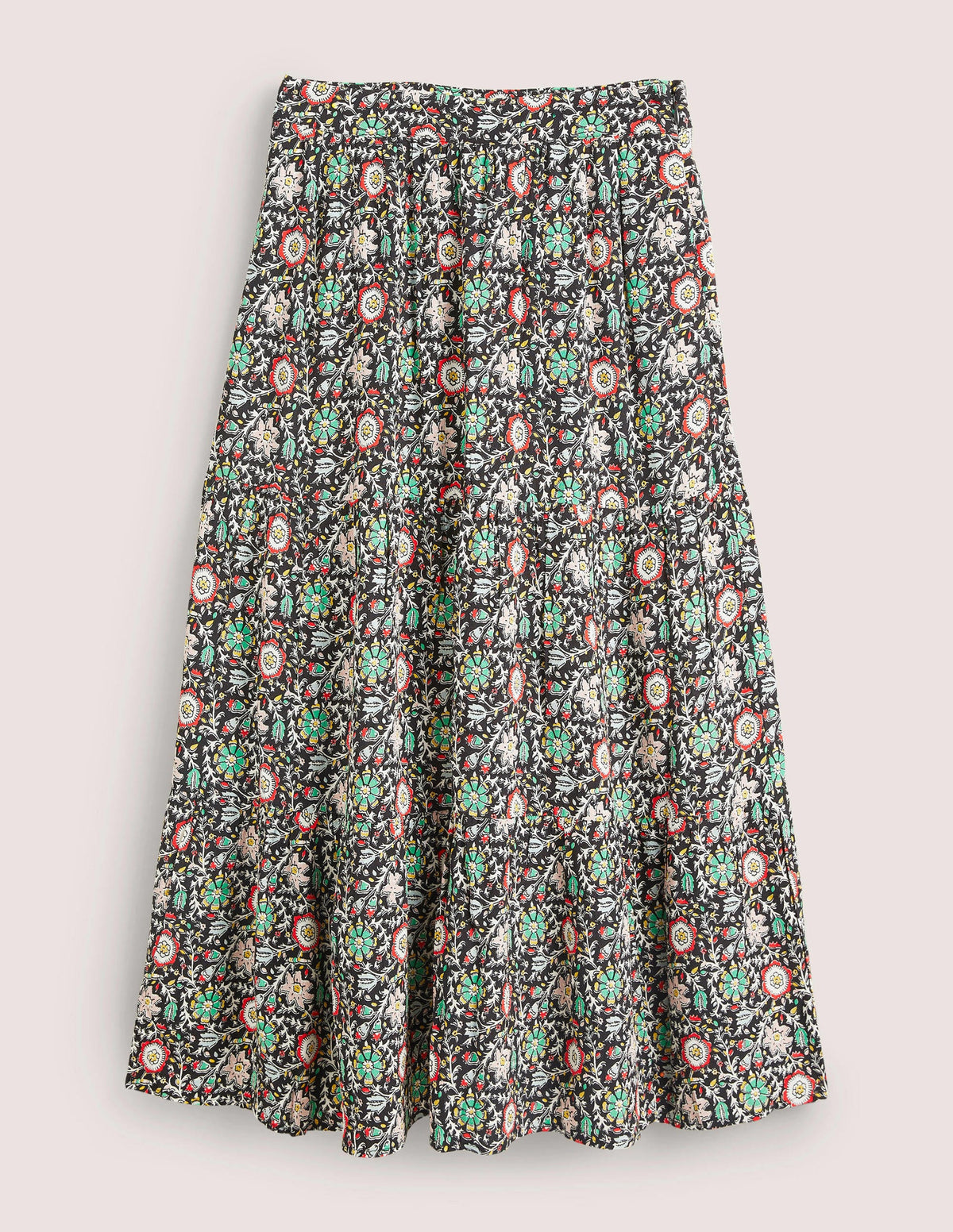 Tiered Midi Skirt-Multi, Enchanting Twig - Image 6