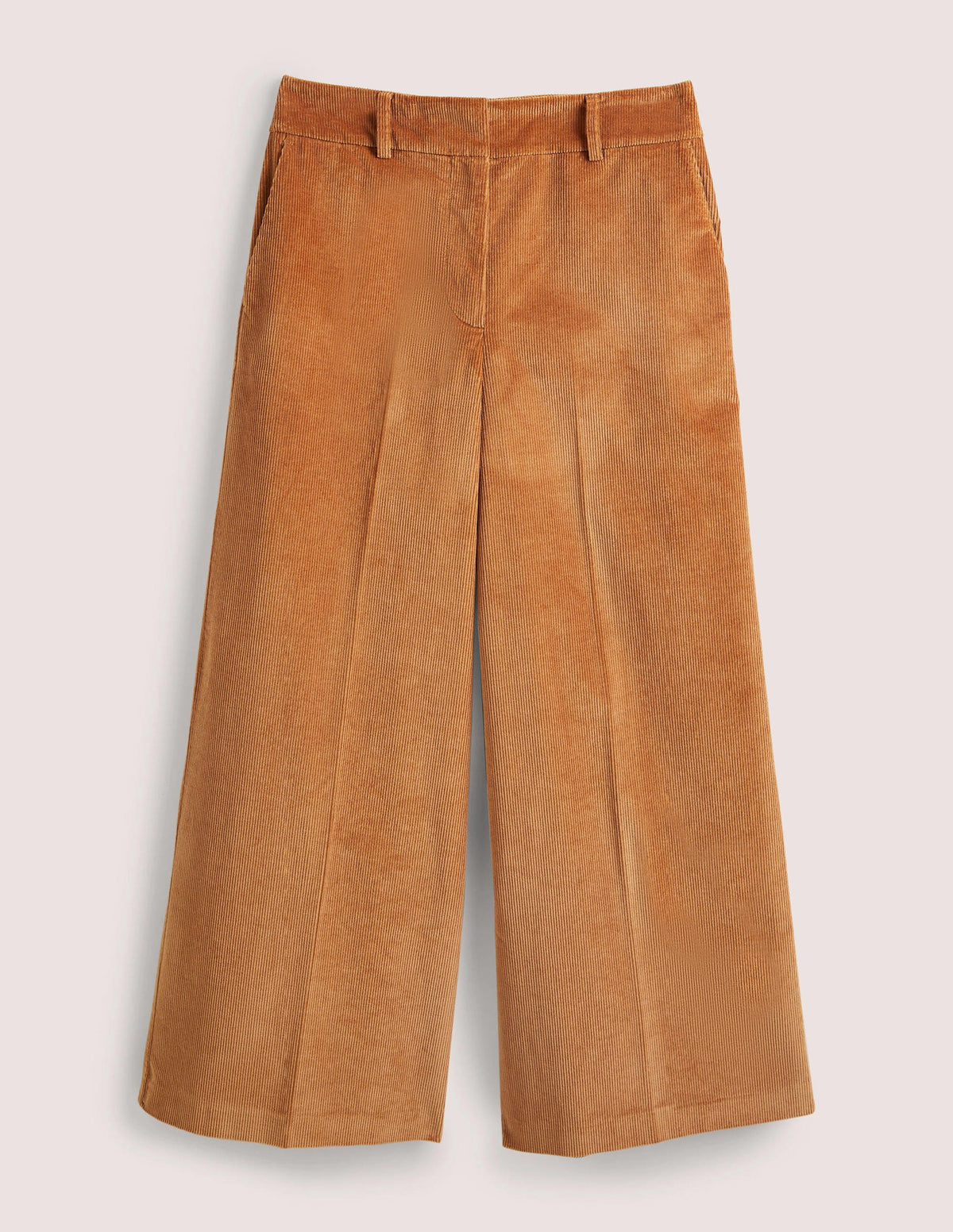 Wide Leg Culottes-Butterscotch Brown - Image 5