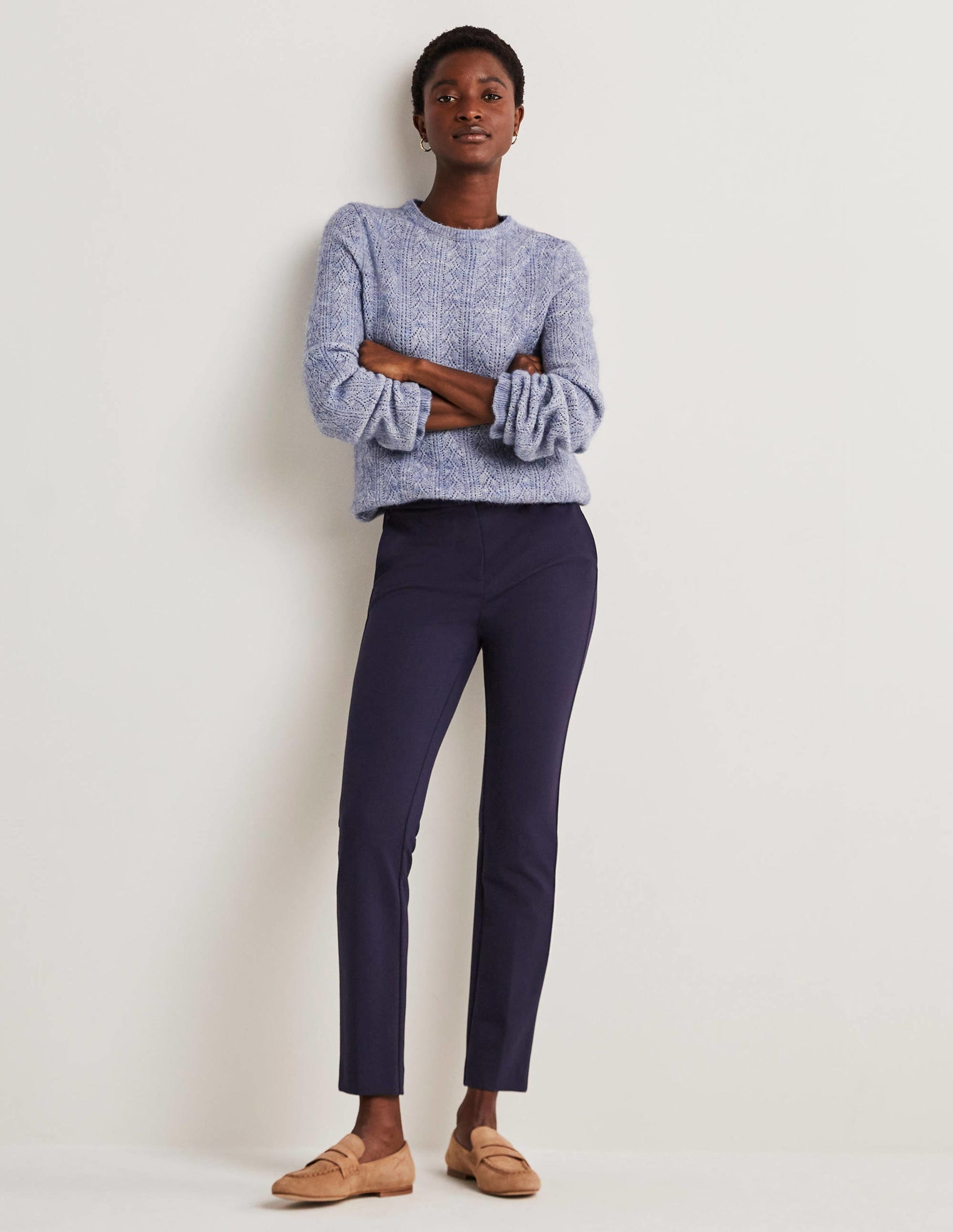 Hampshire 7/8 Pants-Navy-1
