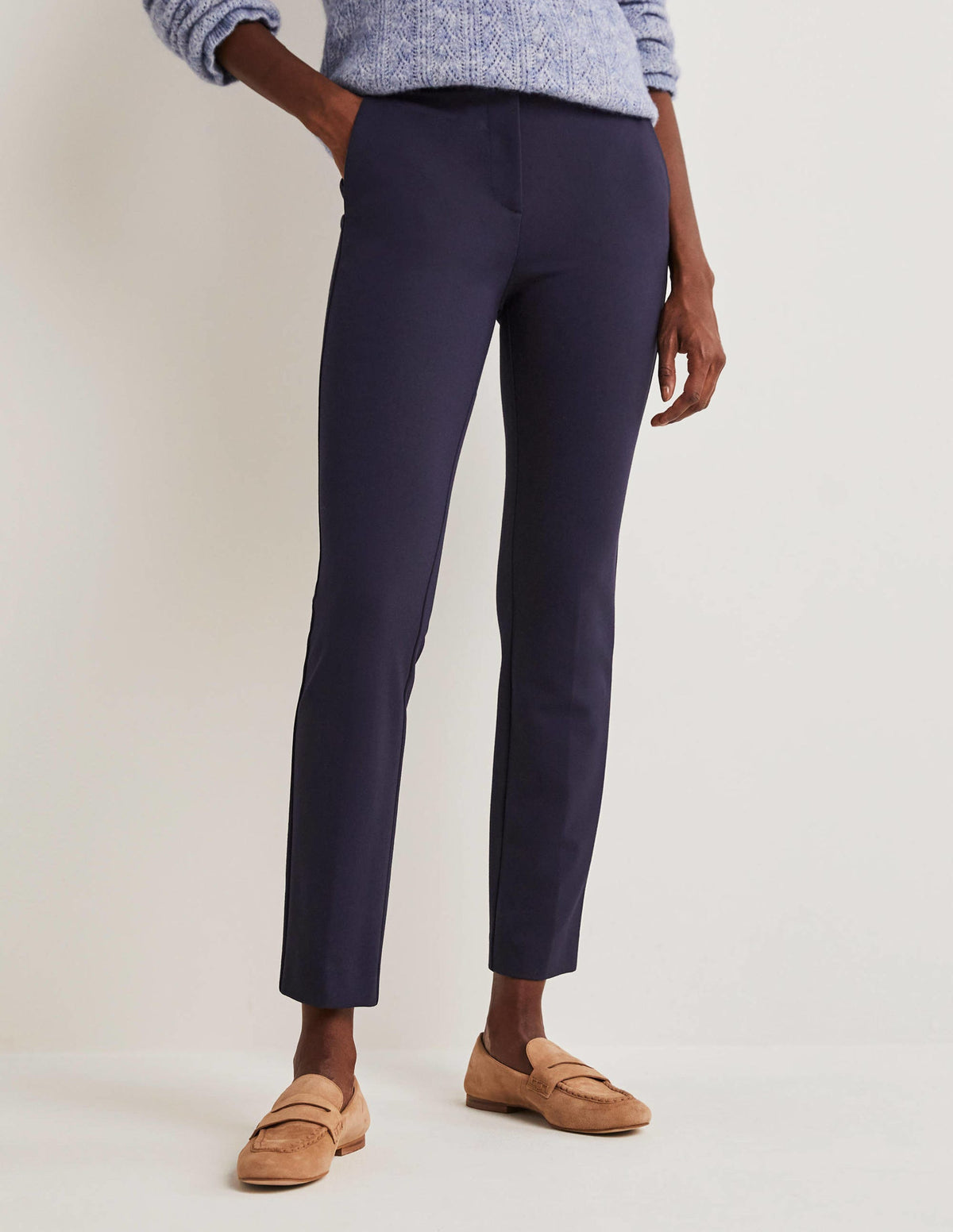 Hampshire 7/8 Pants-Navy - Image 4