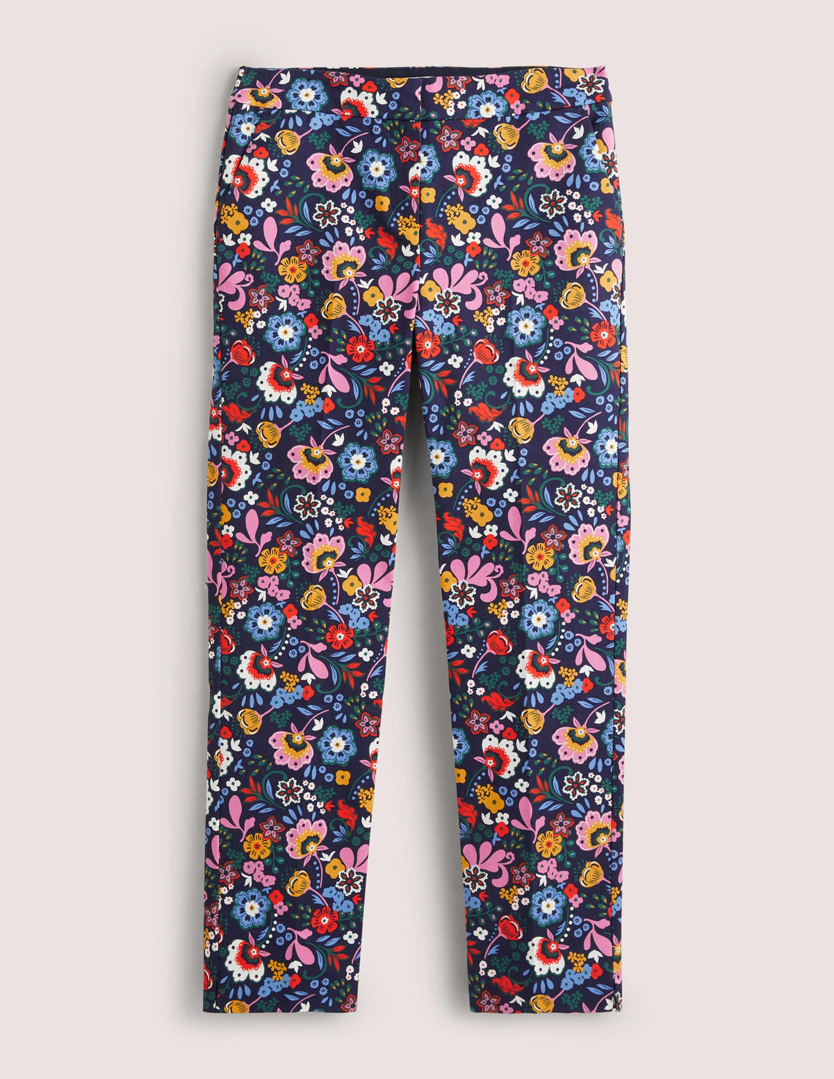 Richmond 7/8 Pants-Navy, Pretty Paradise-6