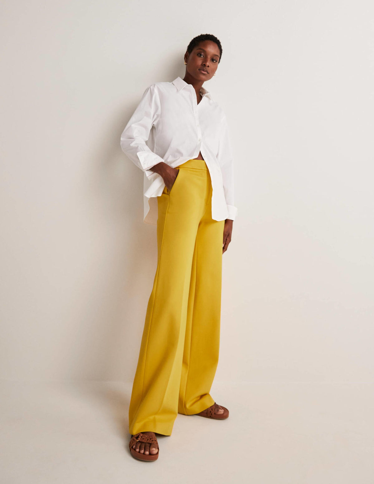 Westbourne Ponte Pants-Honeycomb-1