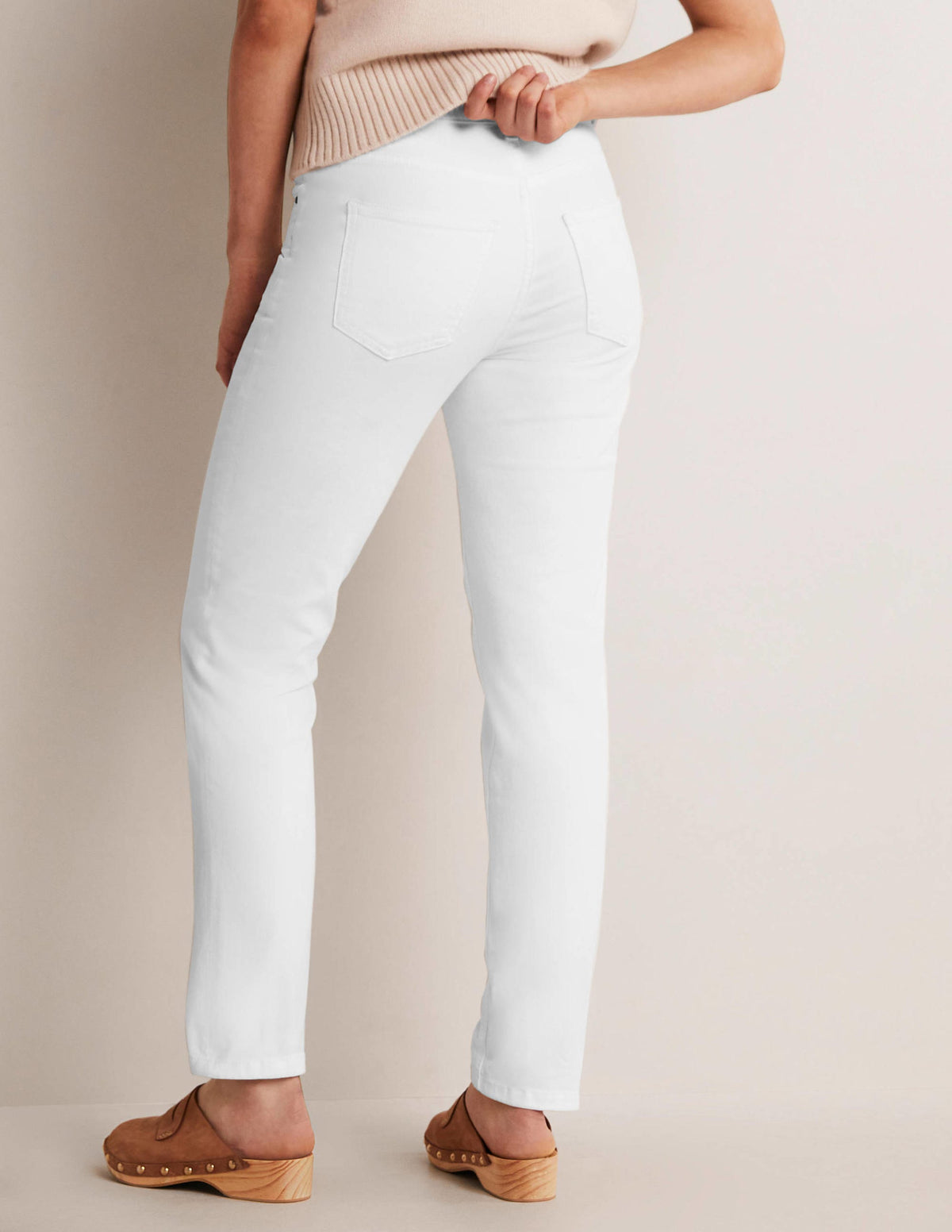 Skinny Jeans-White-7