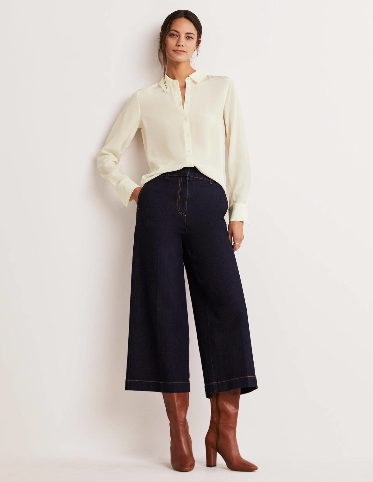Silk Shirt-Ivory - Image 8