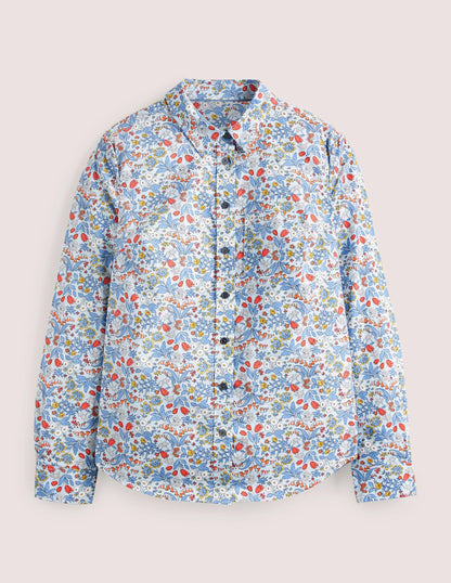 Classic Cotton Shirt-Surf, Wildflower-5