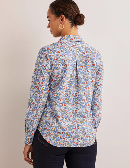 Classic Cotton Shirt-Surf, Wildflower-3