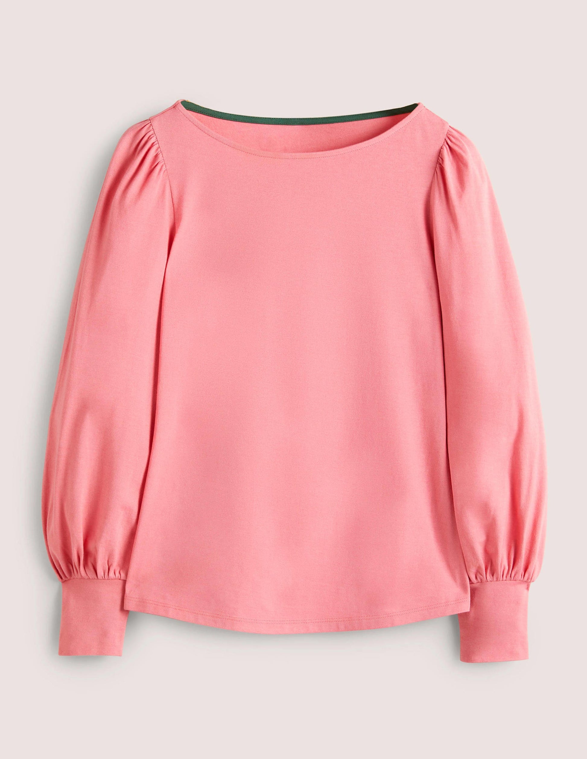 Supersoft Boat Neck Top-Wild Rose-5