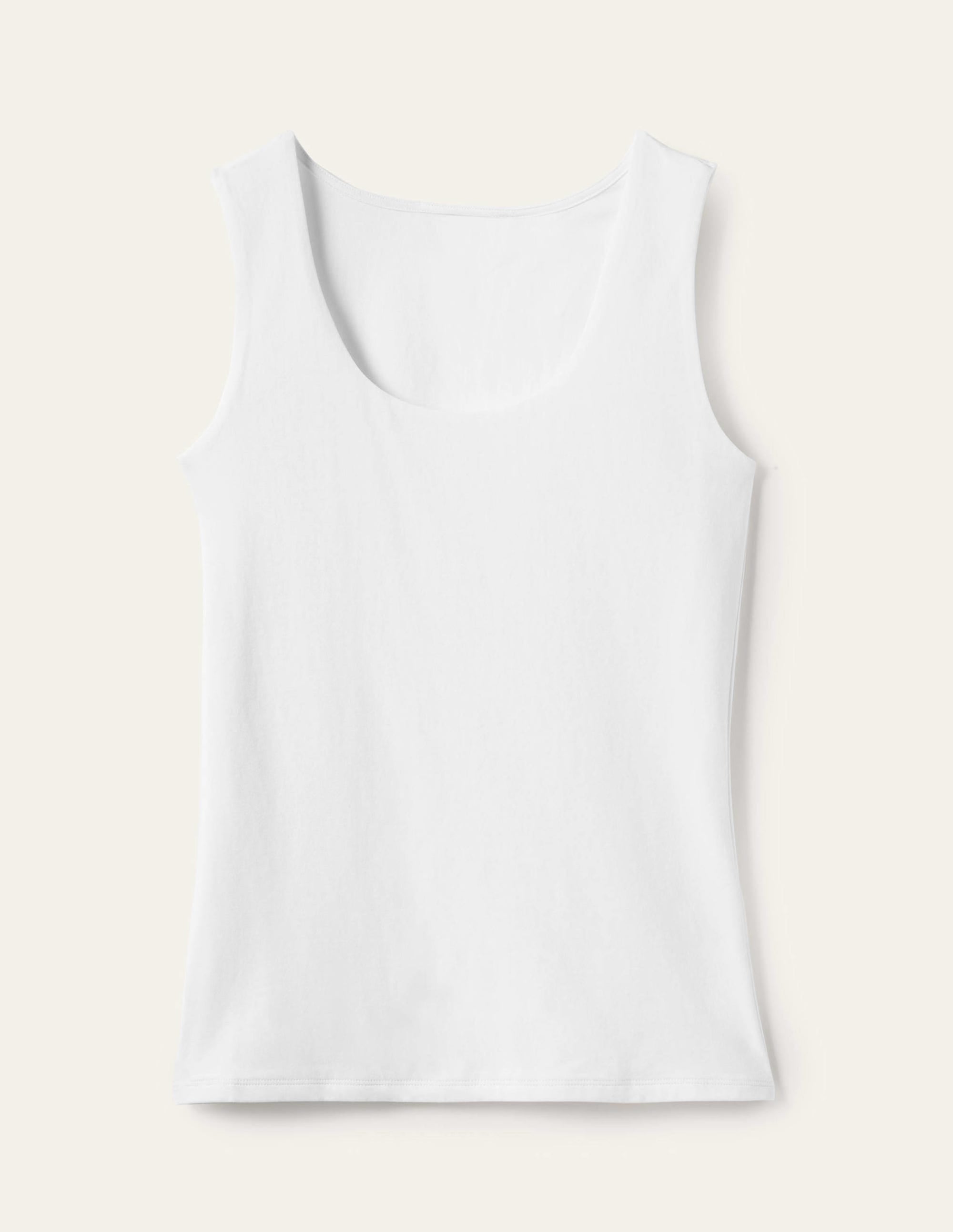 Double Layer Tank-White - Image 6