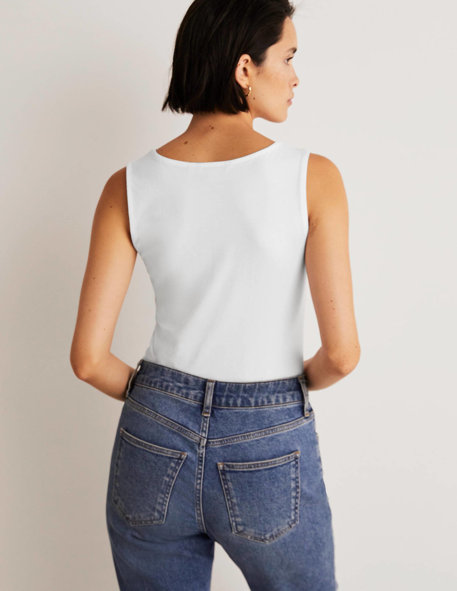 Double Layer Tank-White-3